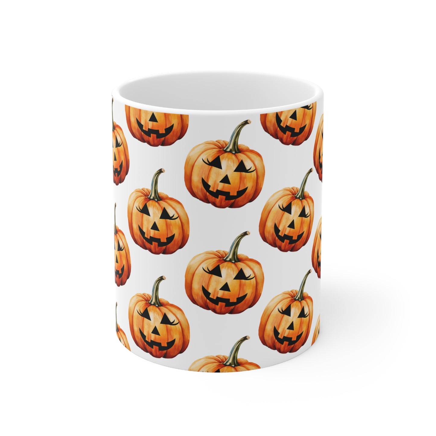 🎃 Embrace Autumn Magic - Pumpkin Bliss Collection for Cozy Season Vibes ✨ - Halloween Pumpkin Ceramic Coffee Cups | 11oz, 15oz | Fall Home Decor, Spooky Gifts, Autumn Mugs, Seasonal Drinkware, Trick or Treat