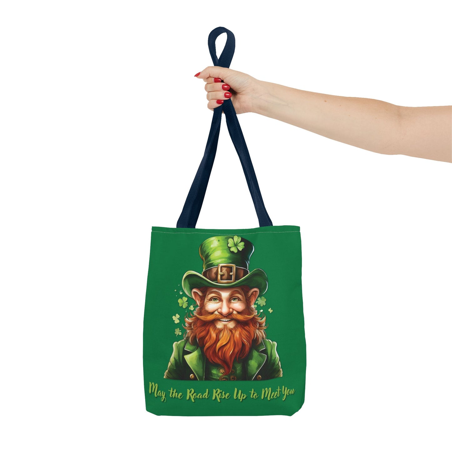 St. Patrick's Day Tote Bag - May the Road Rise Up to Meet You