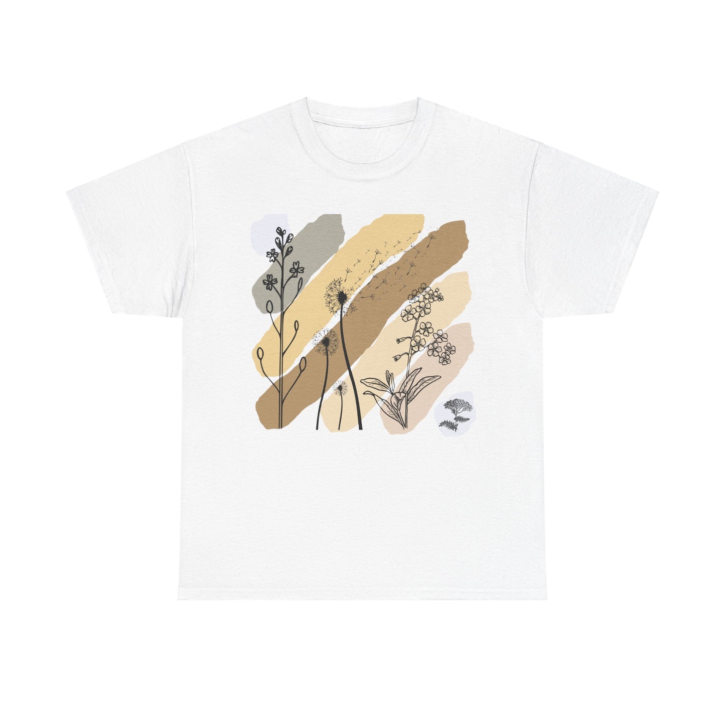 Plant Lover Tee - Wildflower Whispers: Where Simple Meets Soul