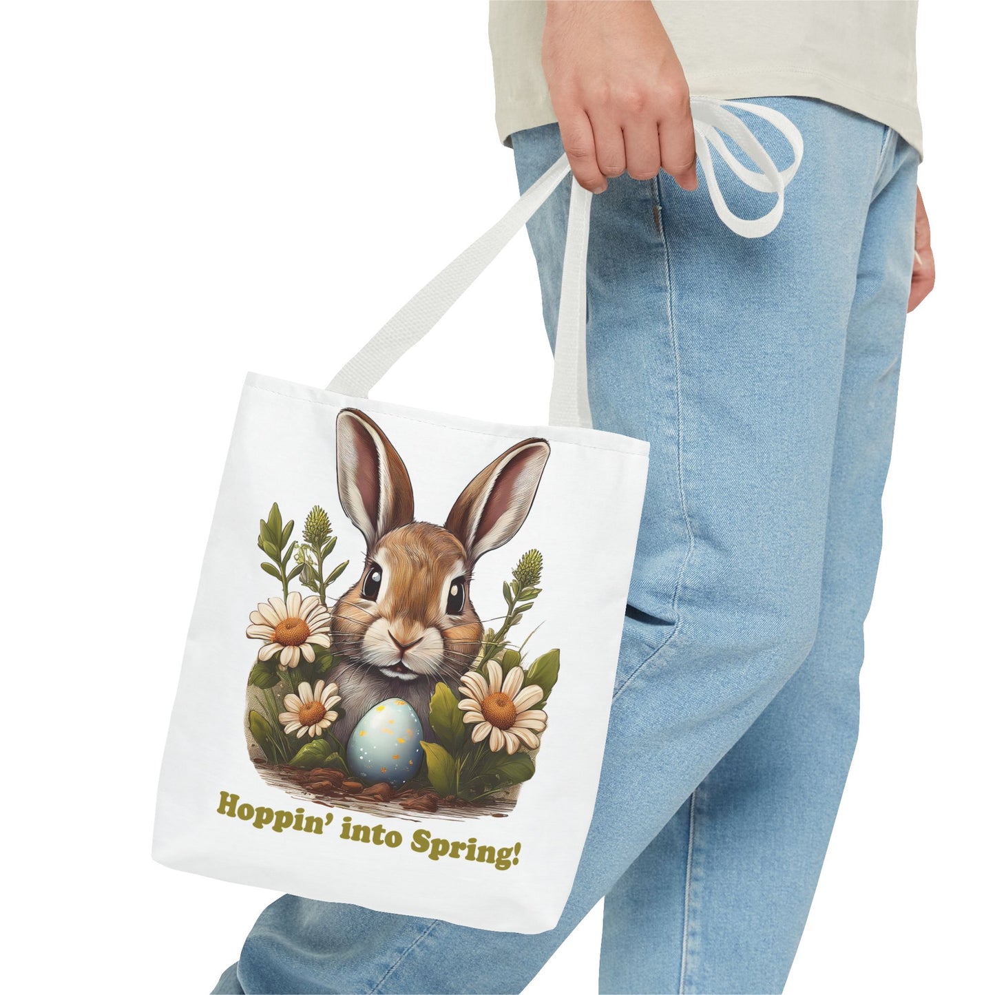 Easter Tote Bag - Hoppin’ into Spring!
