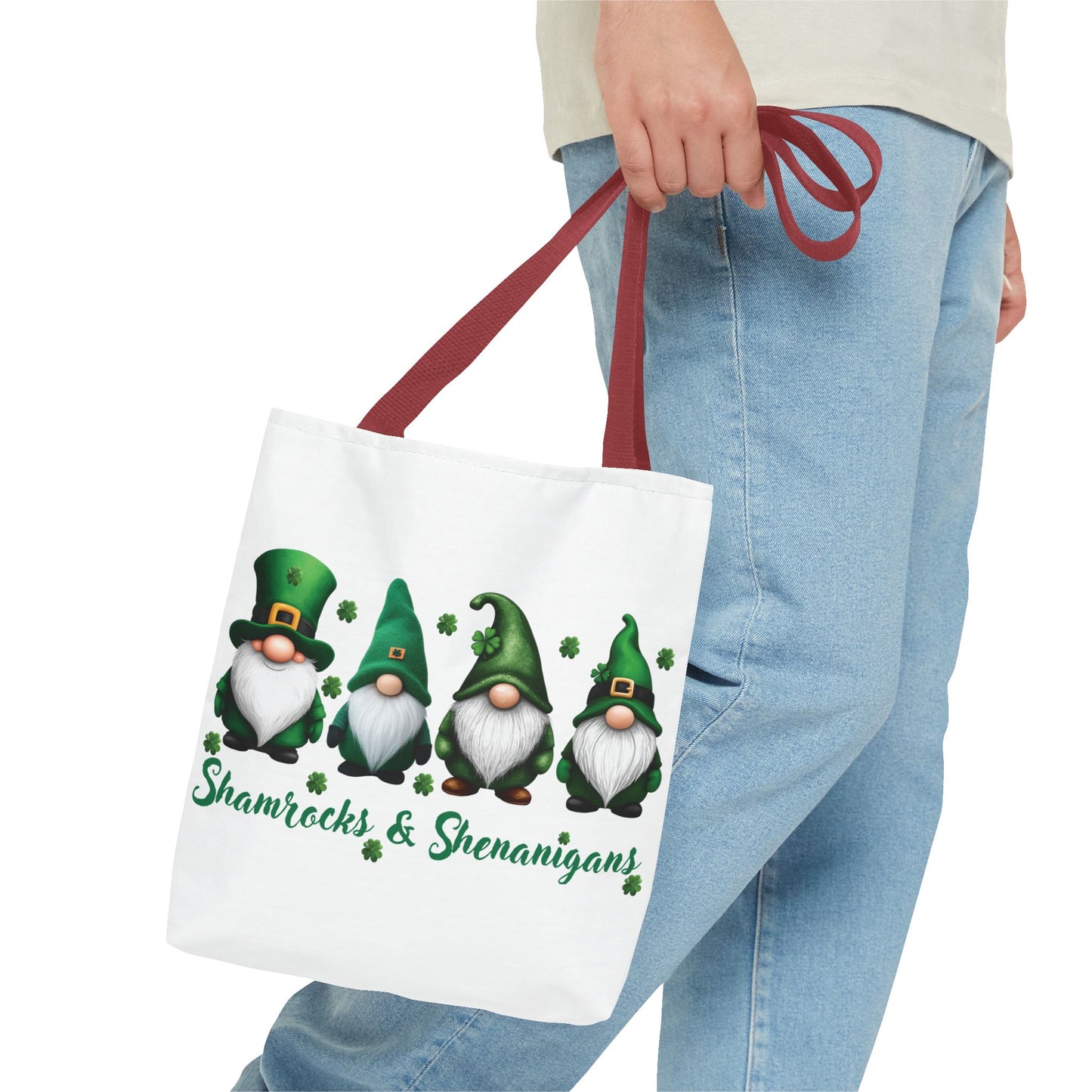 St. Patrick's Day Tote Bag - Shamrocks & Shenanigans