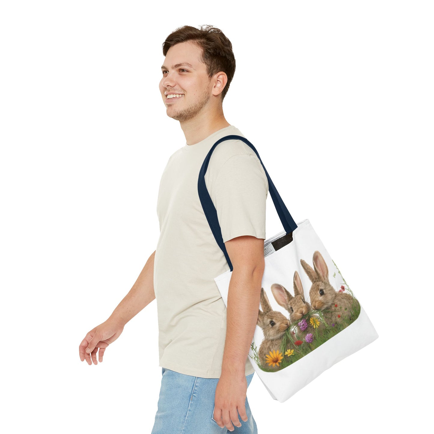 Easter Tote Bag - Bunny Easter