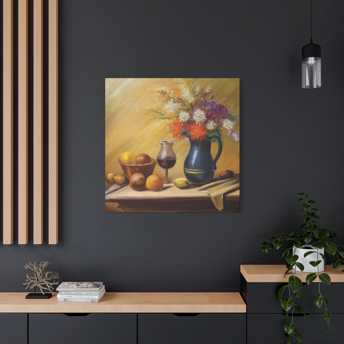 Canvas Print - Vibrant Still Life Symphony