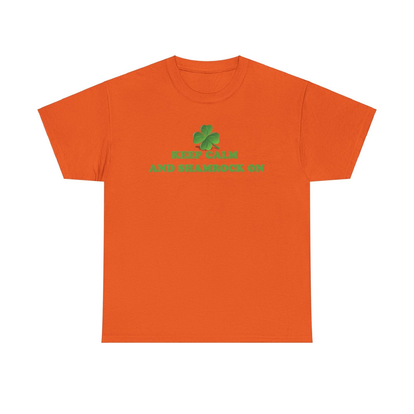Keep Calm and Shamrock On - Unisex Tee - Irish, St Patrick's Day