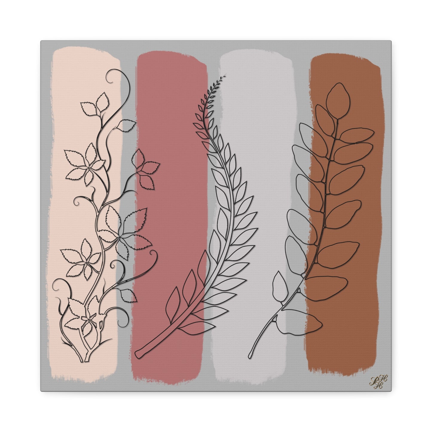 Botanical Wall Art Canvas - Nature-Inspired Home Décor