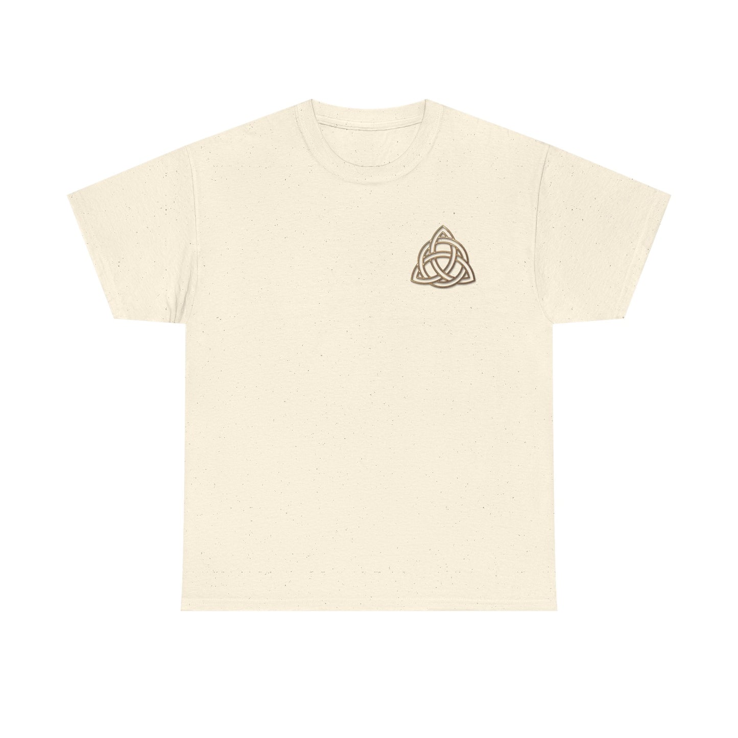 Triquetra, Celtic Trinity Knot Unisex Heavy Cotton Tee - Soft & Durable T-Shirt for Everyday Wear