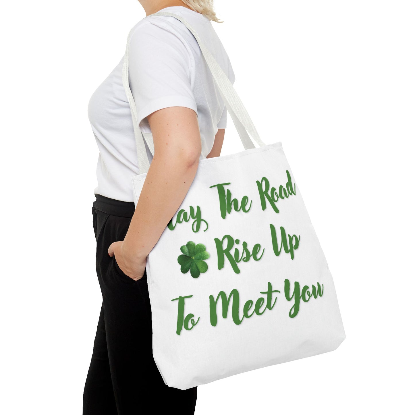 St. Patrick's Day Tote Bag - May the Road Rise Up to Meet You 2