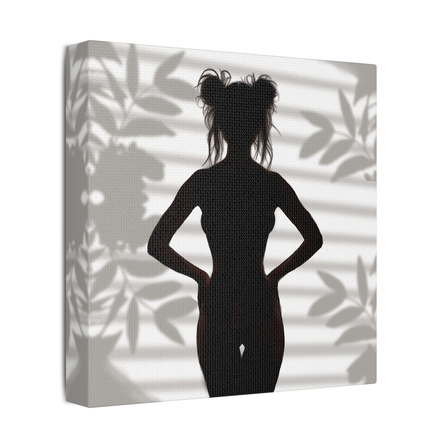 "Roxie" Confident Woman - Empowerment Wall Decor - Silhouette Poster - Elegant Abstract Canvas Art, Home Decor, Minimalist Wall Art, Modern Art, Bedroom Aesthetic, Gift for Art Lovers
