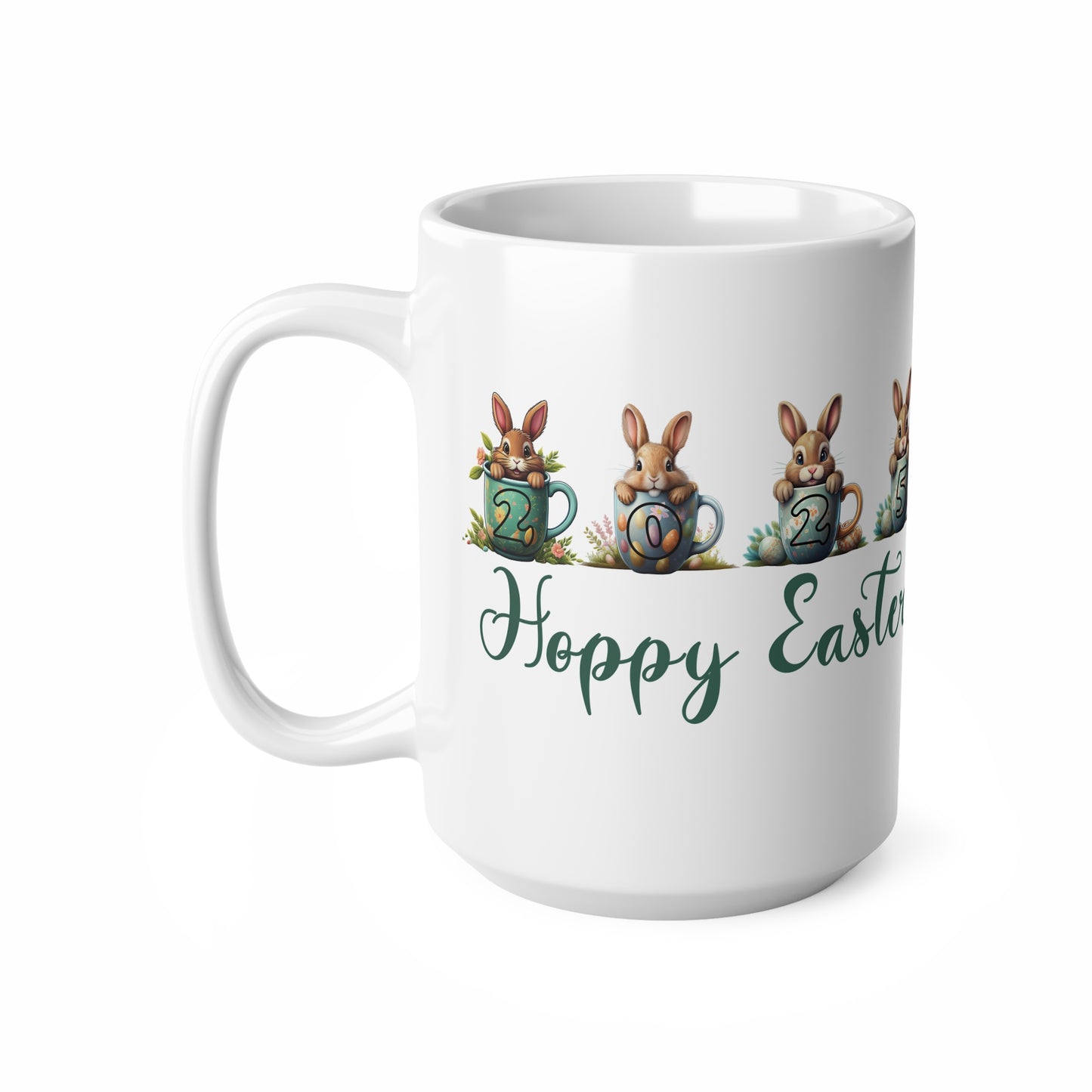 Copy of Mug - Hoppy Easter 2025 Ceramic Coffee Cup 11oz/15oz
