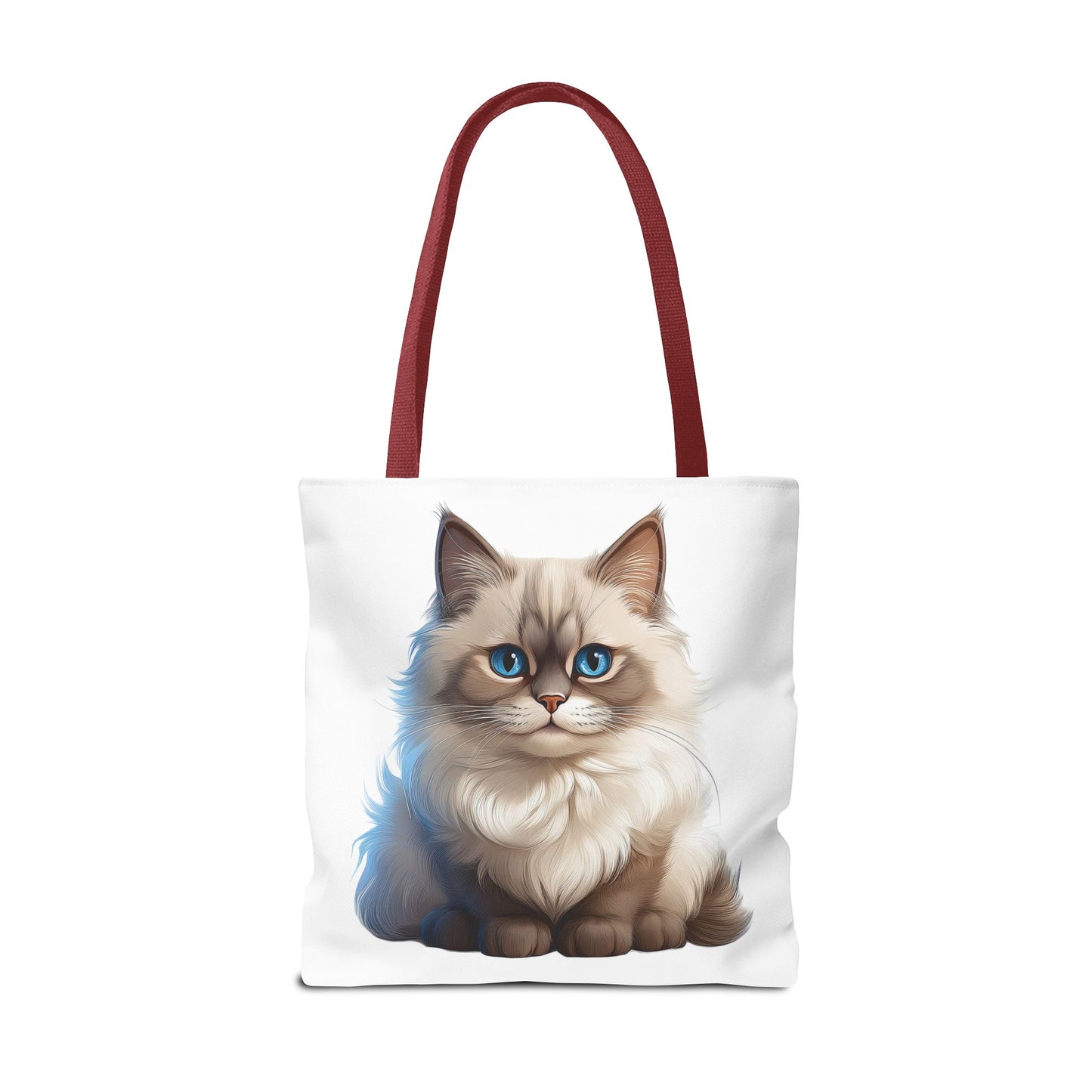 Ragdoll Cuteness Cat Illustration Tote Bag - Perfect for Pet Lovers