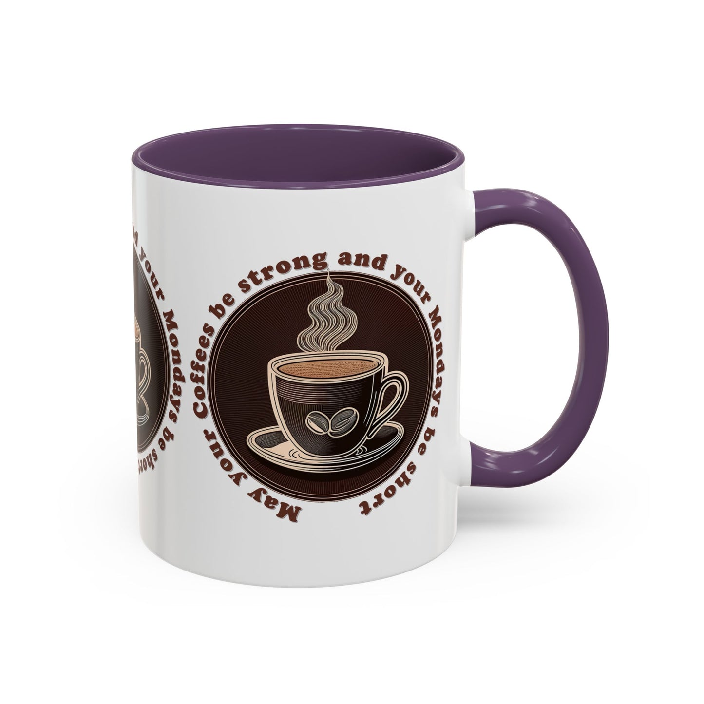 Coffee Mug - Strong Coffee, Short Monday Quote