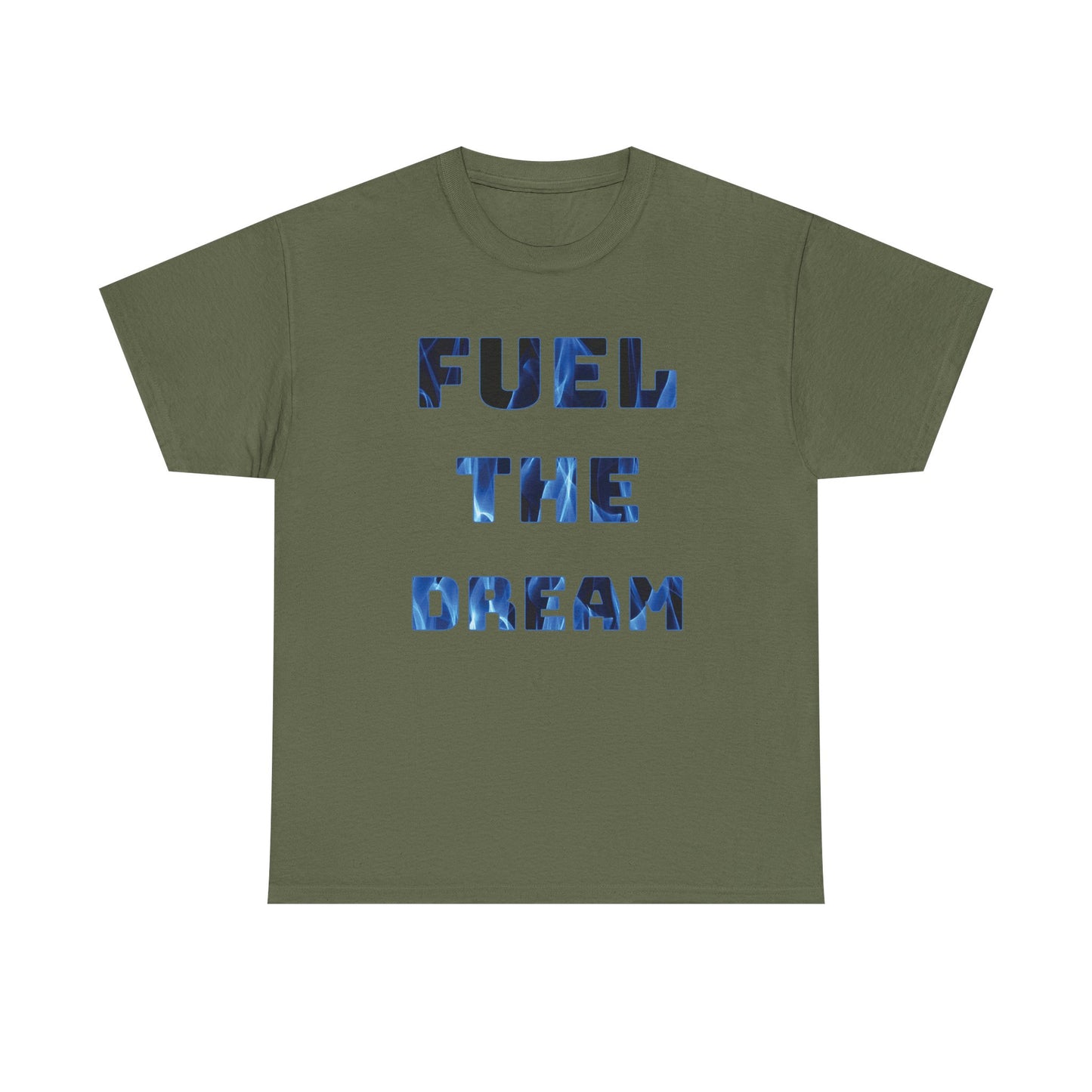 Progress Power β Brush Bold, Grow Fearless πͺπ¨ - Fuel the Dream Unisex Heavy Cotton Tee, Motivational T-Shirt, Inspirational Top, Gift for Dreamers, Casual Wear