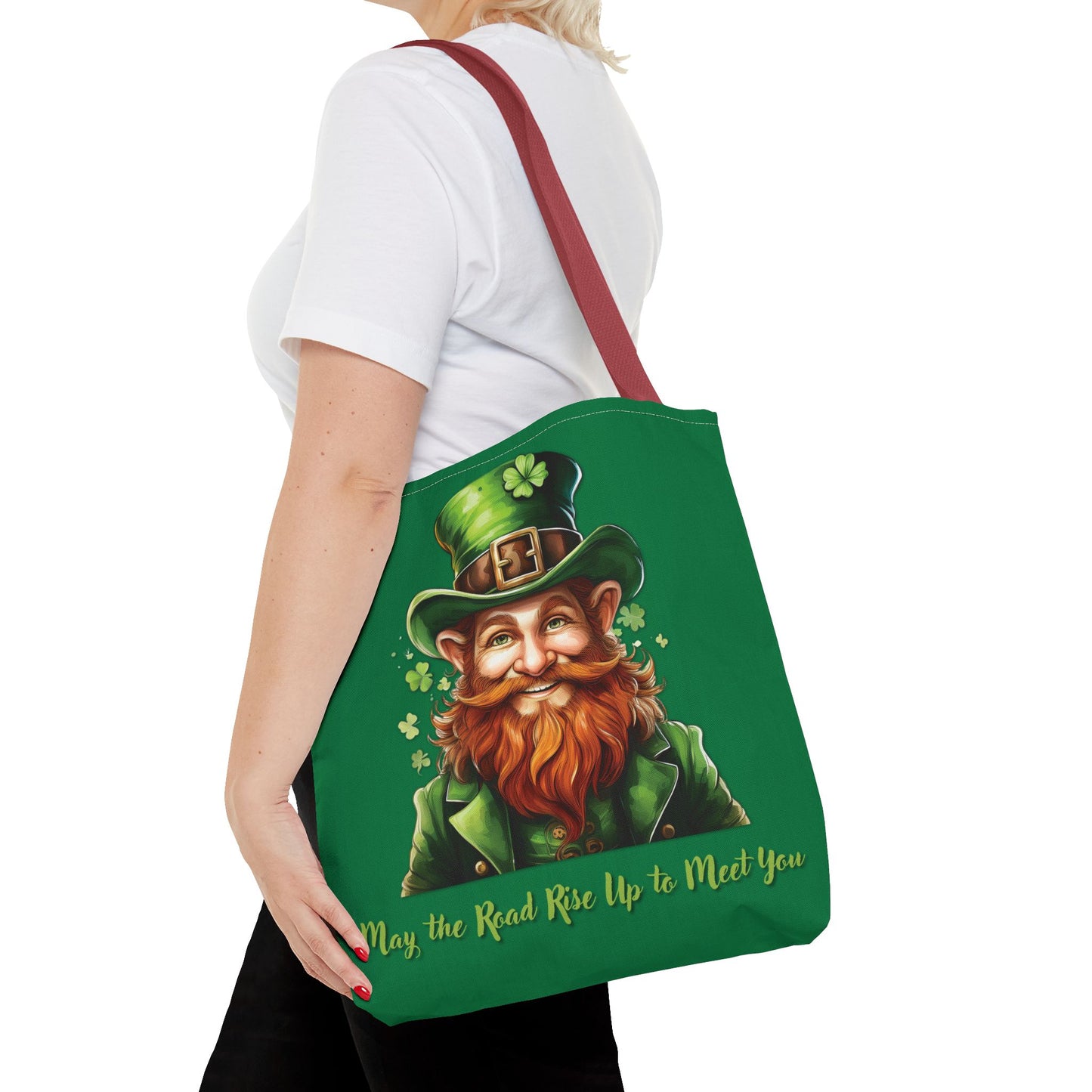 St. Patrick's Day Tote Bag - May the Road Rise Up to Meet You