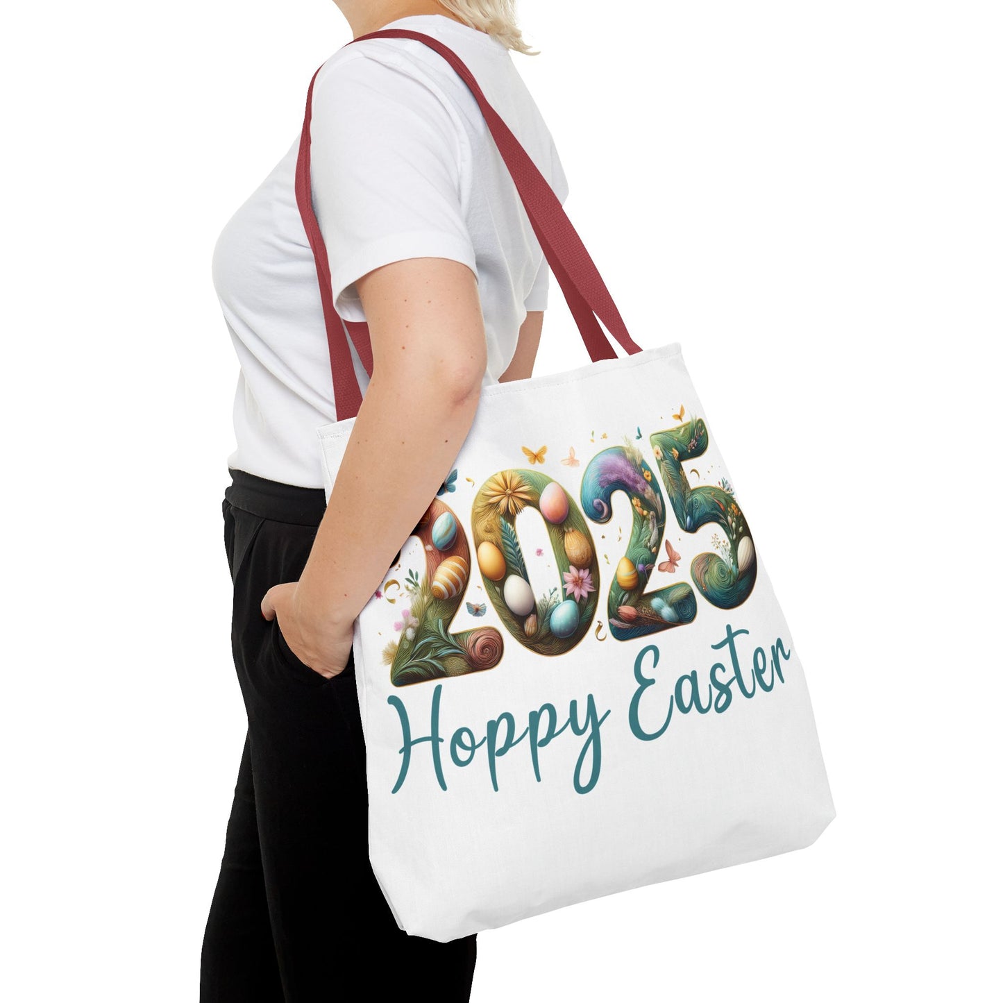 Easter Tote Bag - Hoppy Easter 2025