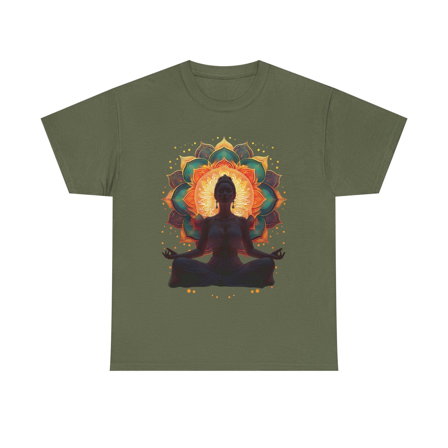 Mandala Sunburst Tee - Yoga, Mindfulness, Meditation
