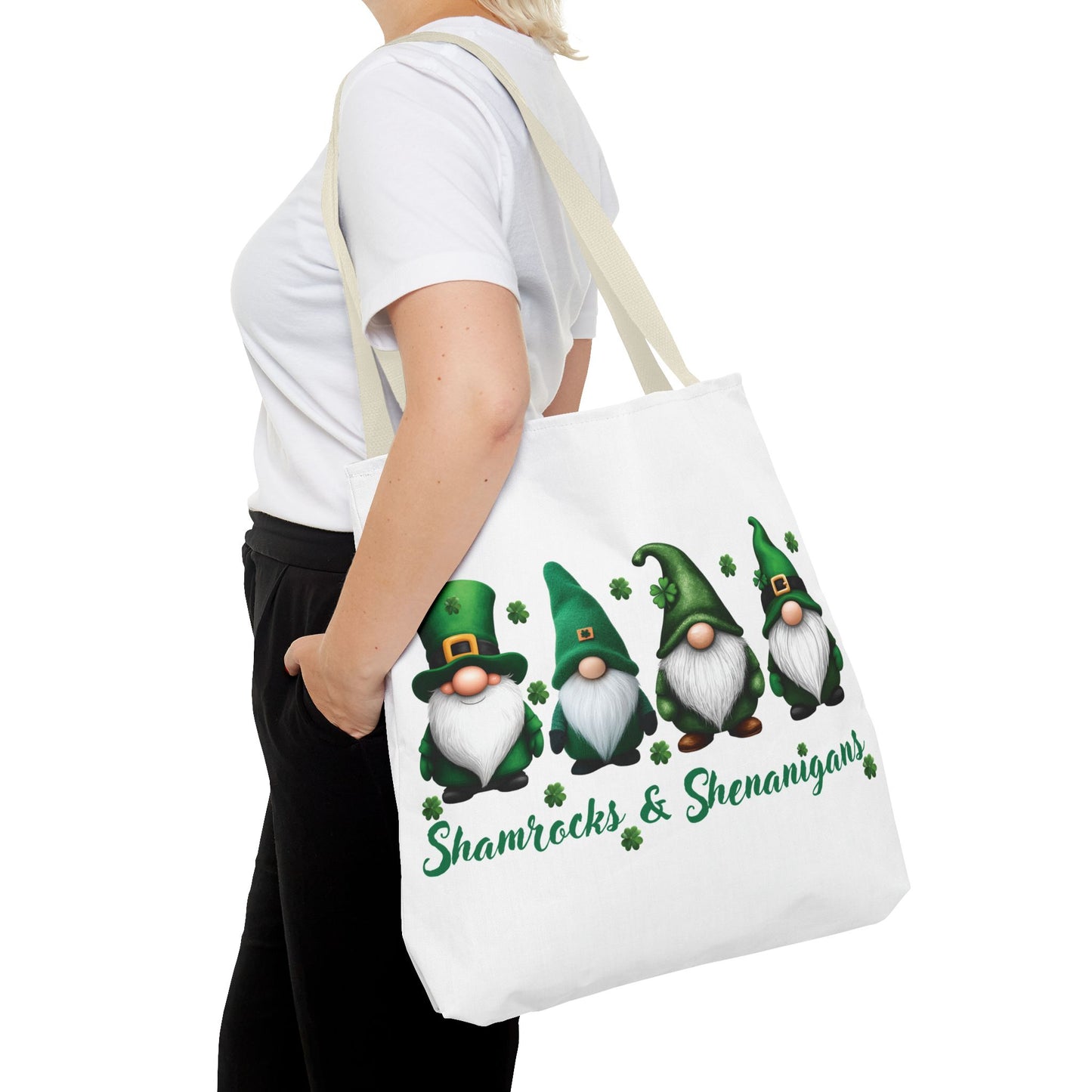 St. Patrick's Day Tote Bag - Shamrocks & Shenanigans