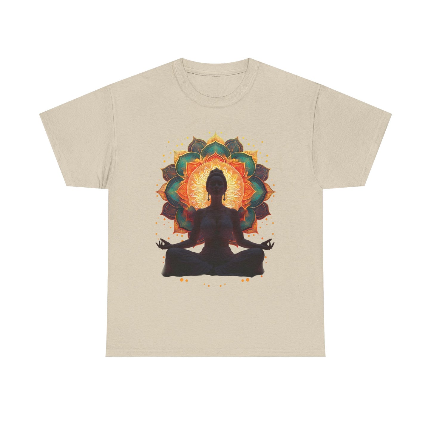 Mandala Sunburst Tee - Yoga, Mindfulness, Meditation