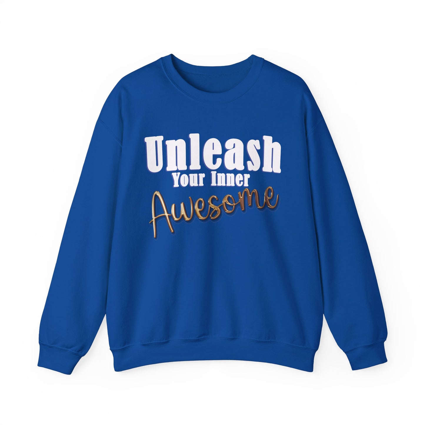 Unisex Heavy Blend™ Crewneck Sweatshirt - Unleash Your Inner Awesome