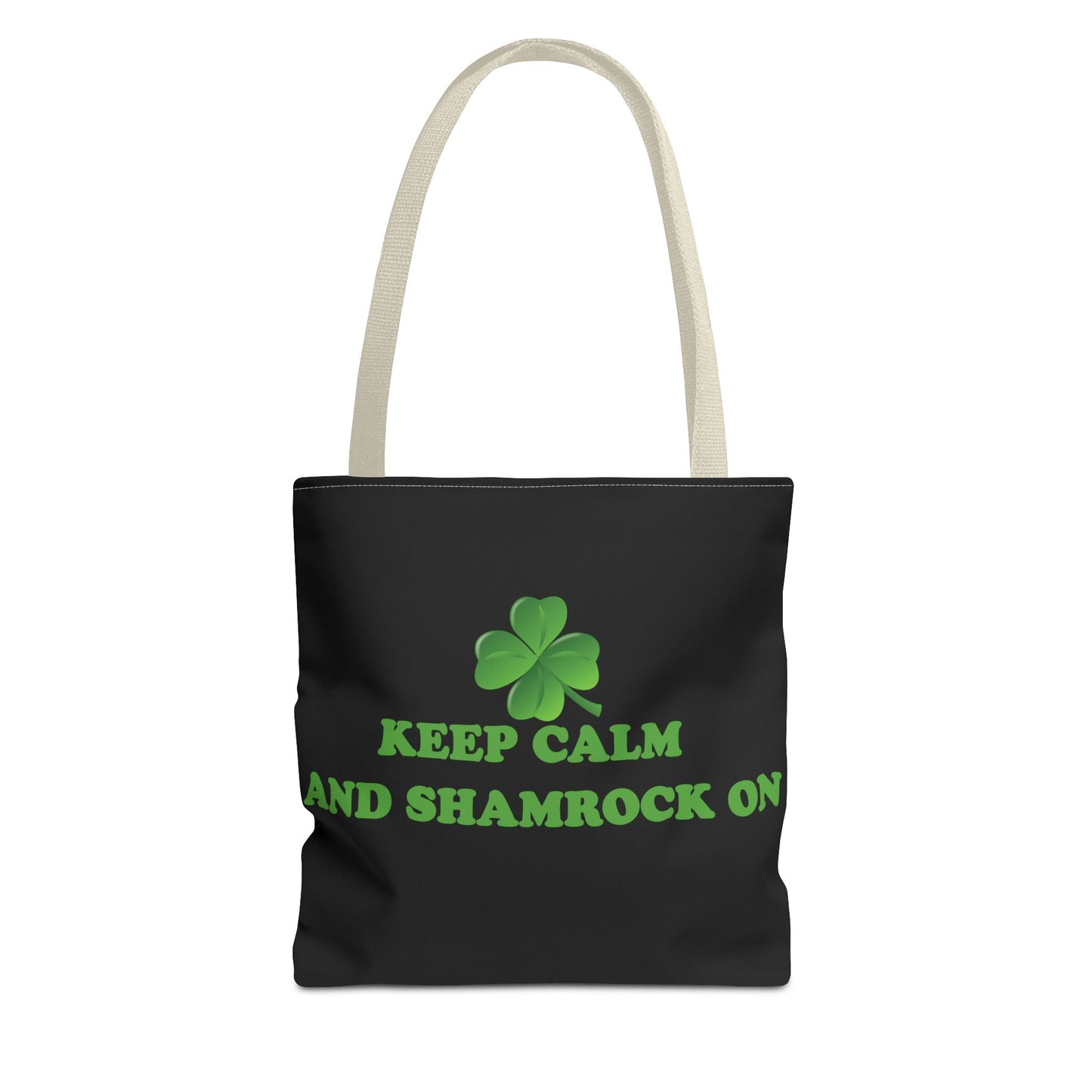 St. Patrick's Day Tote Bag - Keep Calm and Shamrock On