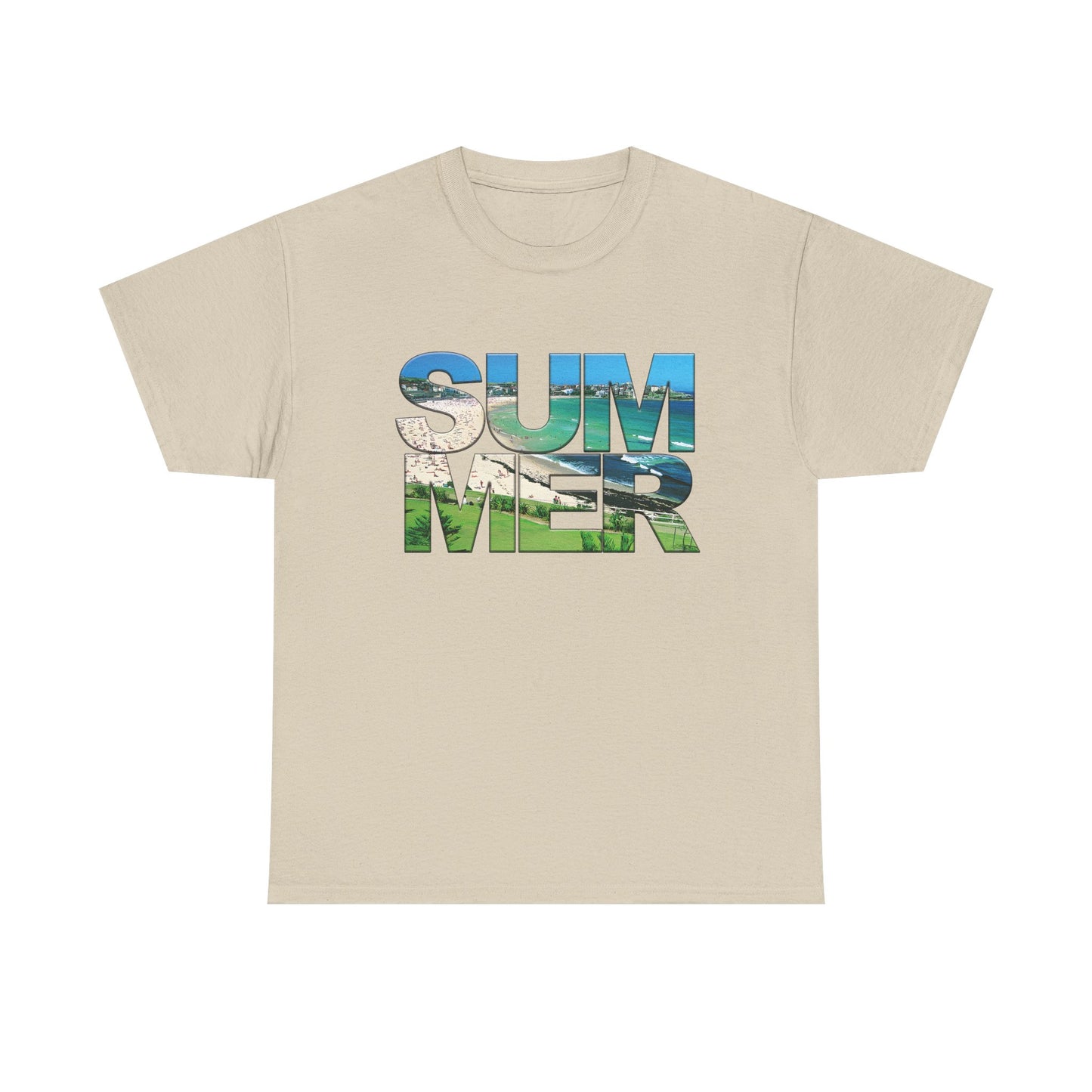 Summer Vibes Unisex T-Shirt (Bondi Beach Sydney Australia)