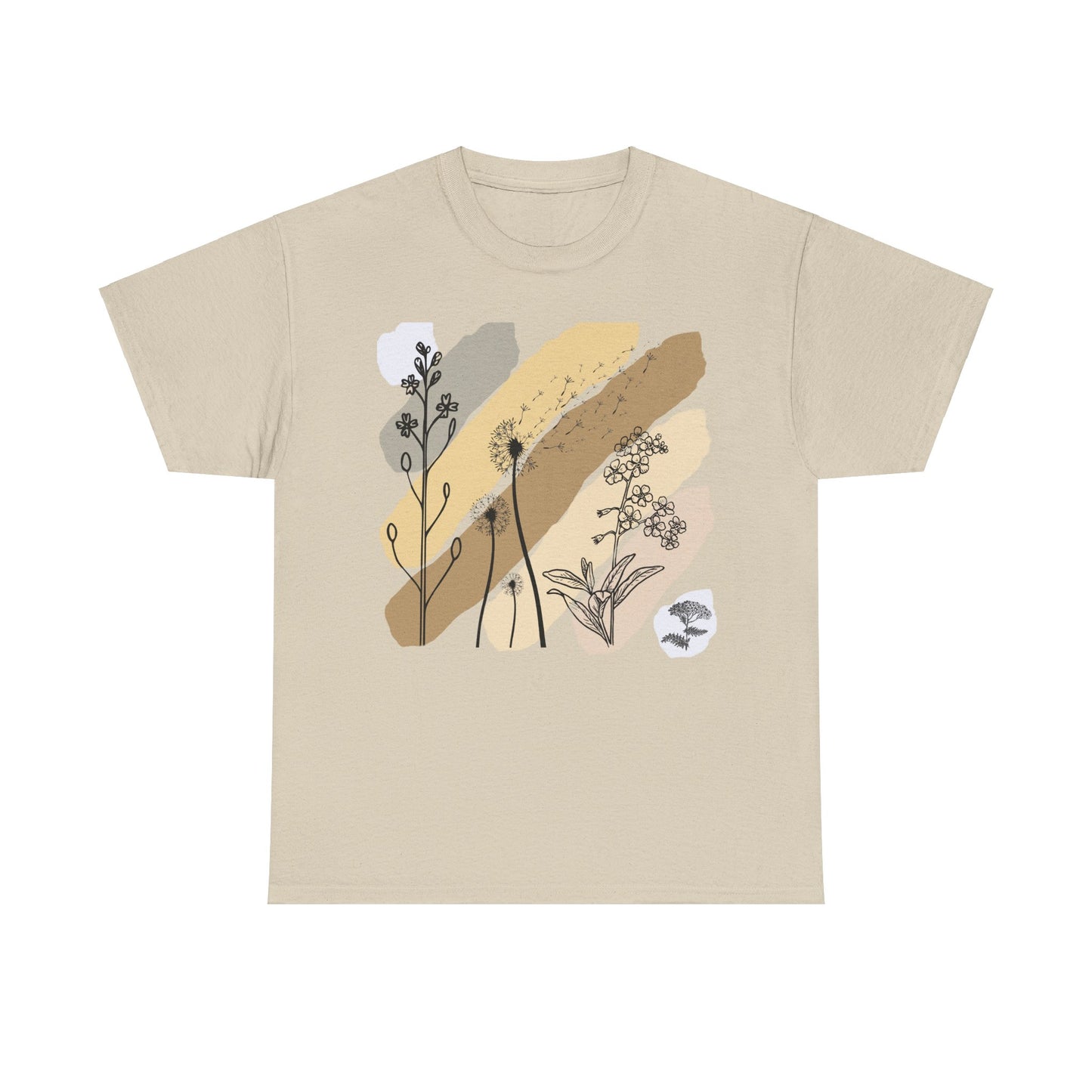 Plant Lover Tee - Wildflower Whispers: Where Simple Meets Soul