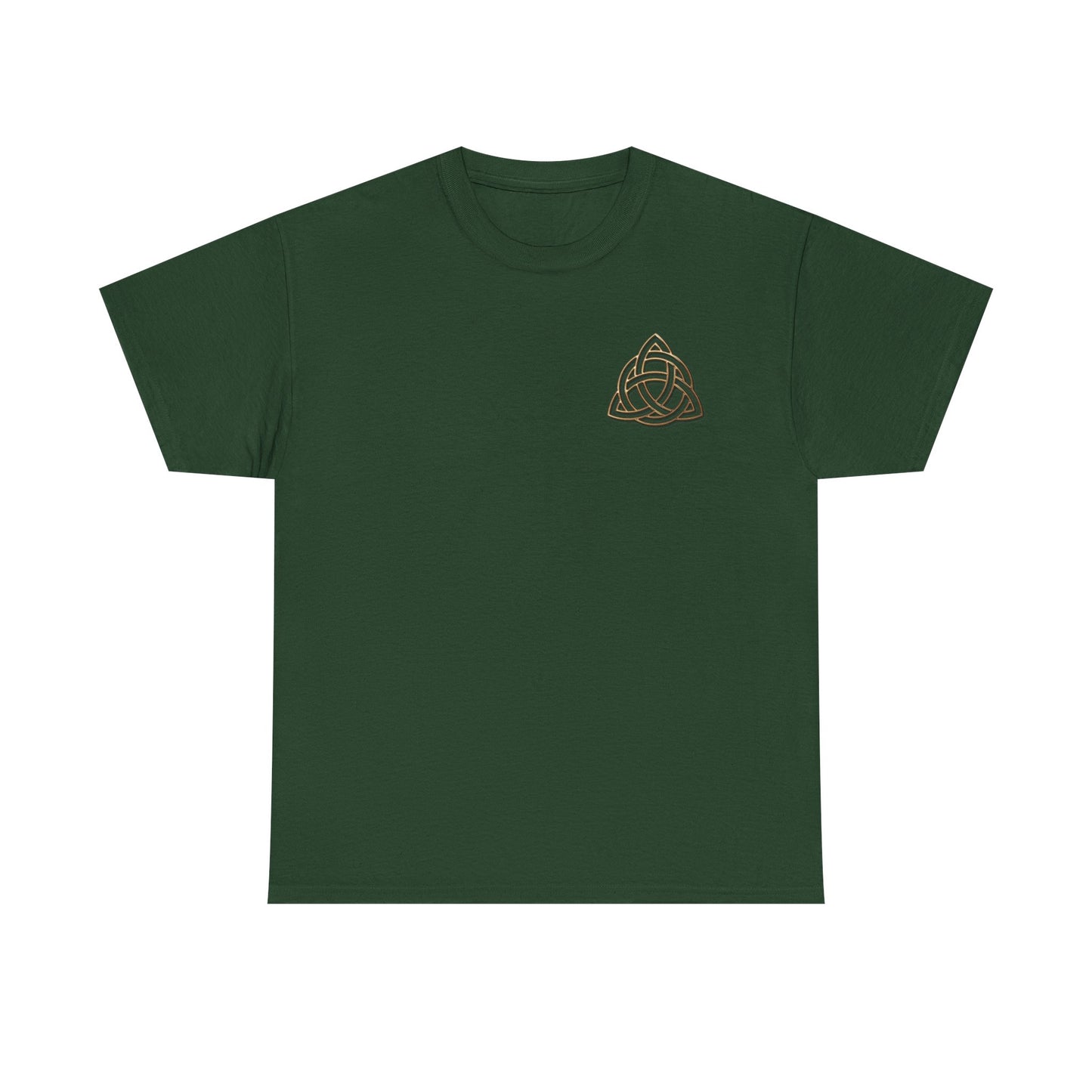Triquetra, Celtic Trinity Knot Unisex Heavy Cotton Tee - Soft & Durable T-Shirt for Everyday Wear