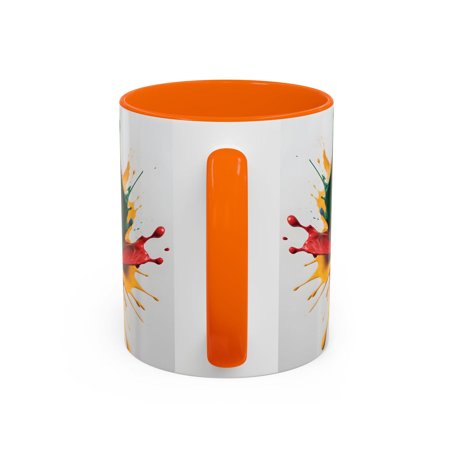 Coffee Mug: Splash of Joy Color Explosion Abstract Art Design
