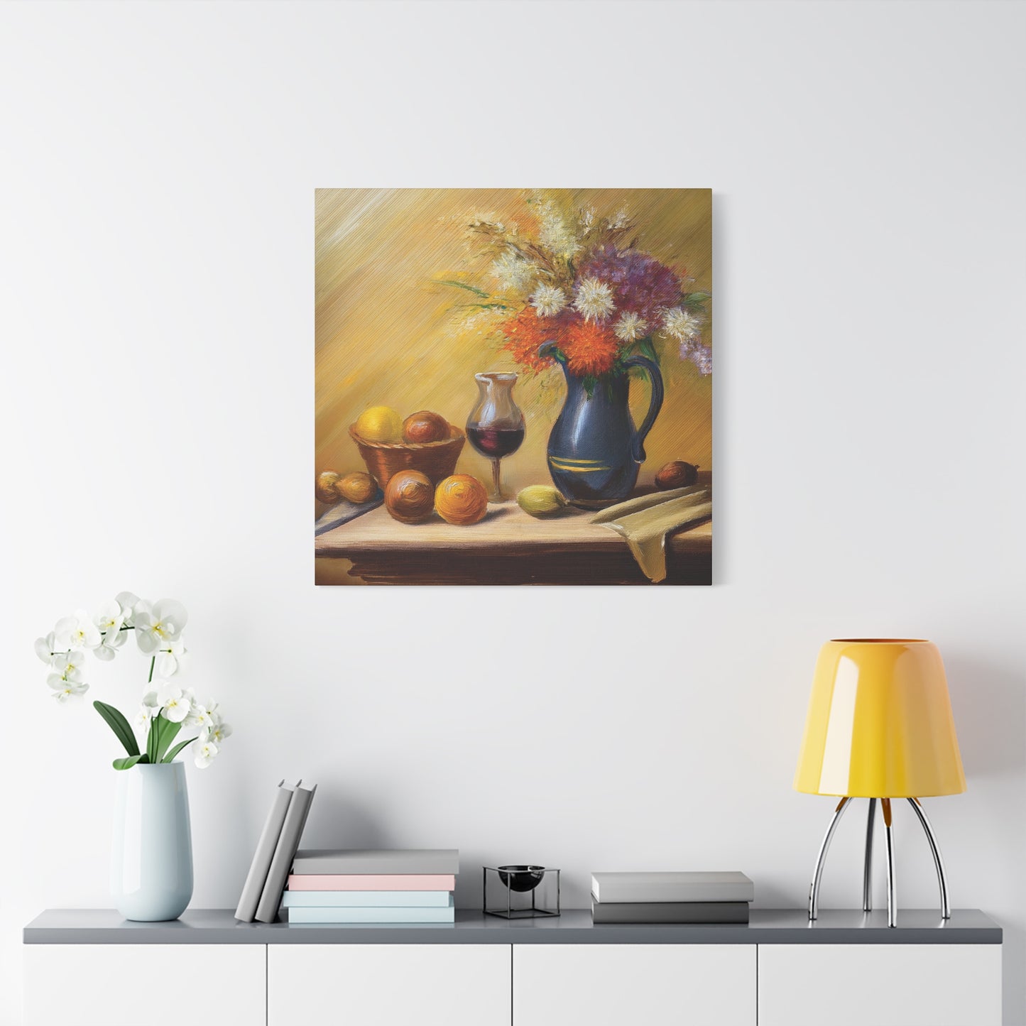 Canvas Print - Vibrant Still Life Symphony