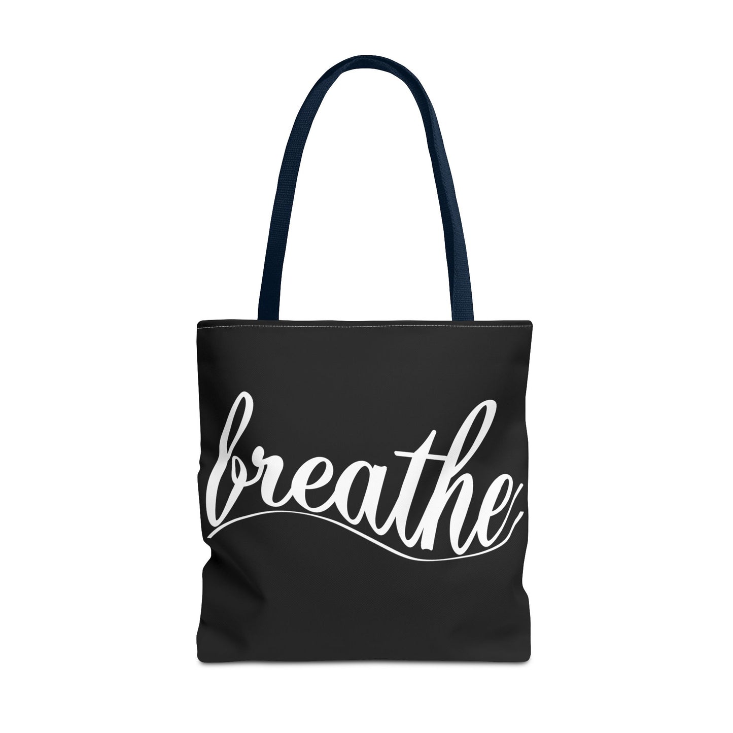 Inspirational 'Breathe' Tote Bag - Motivational Everyday Carry