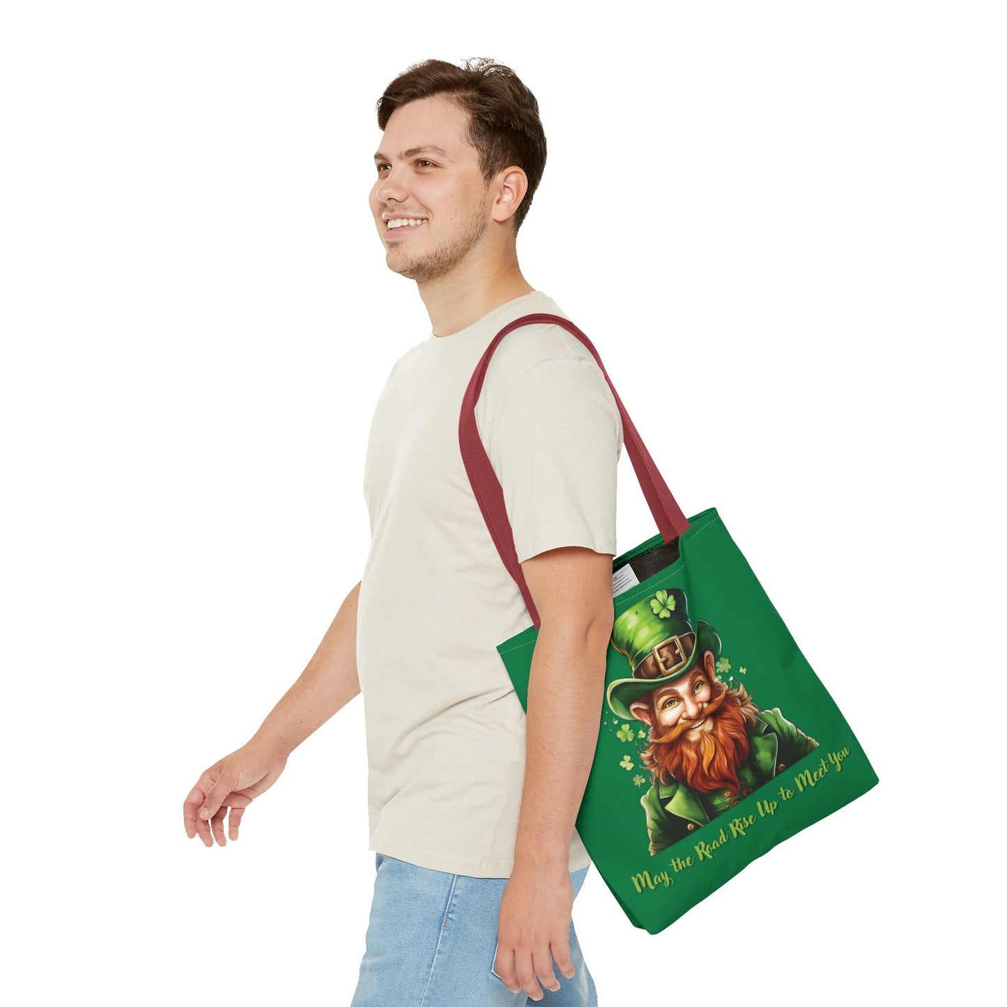 St. Patrick's Day Tote Bag - May the Road Rise Up to Meet You