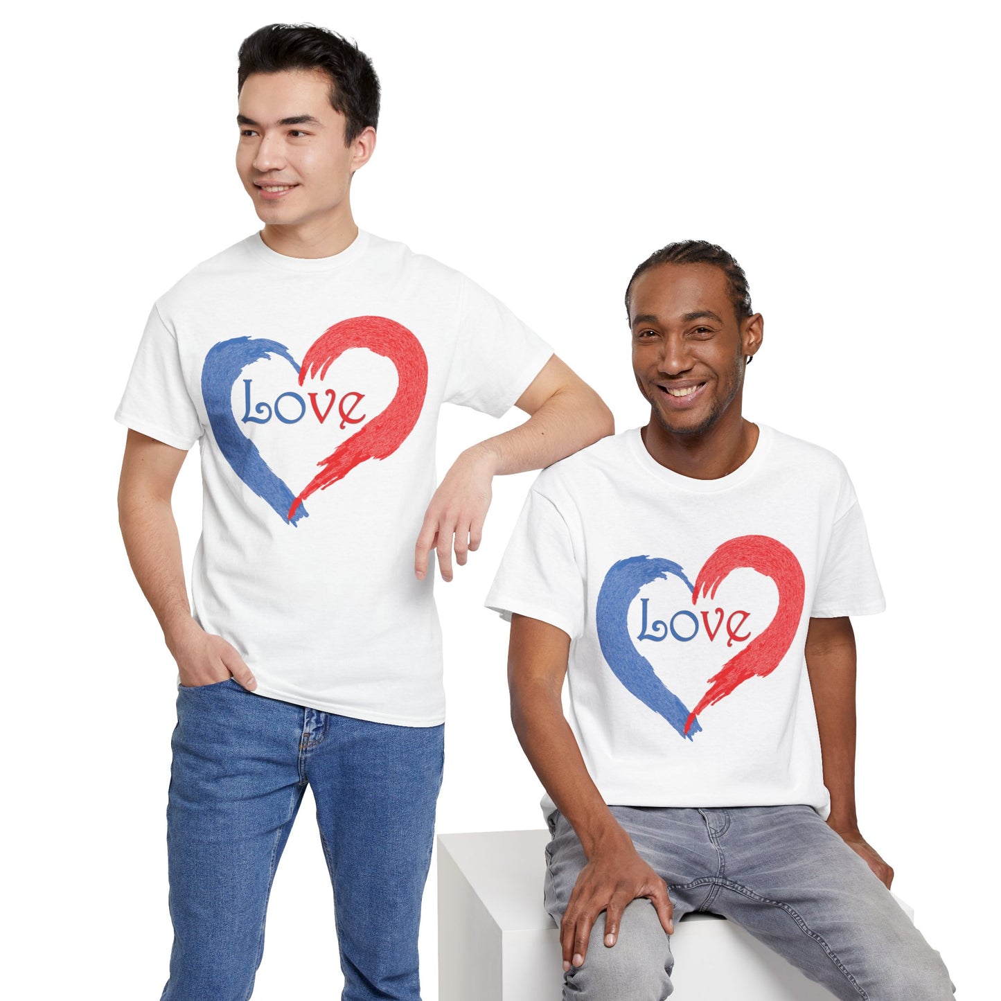 Painted Love, Valentines Day Tee