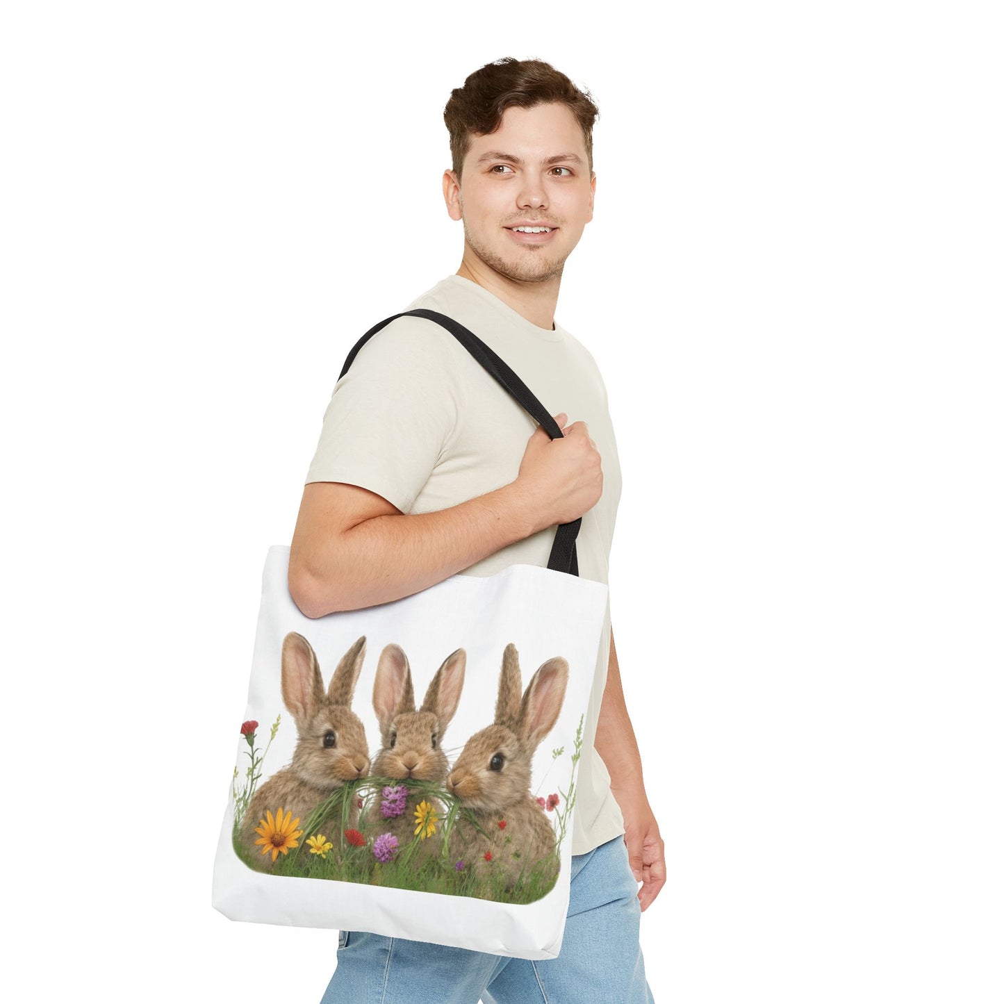 Easter Tote Bag - Bunny Easter
