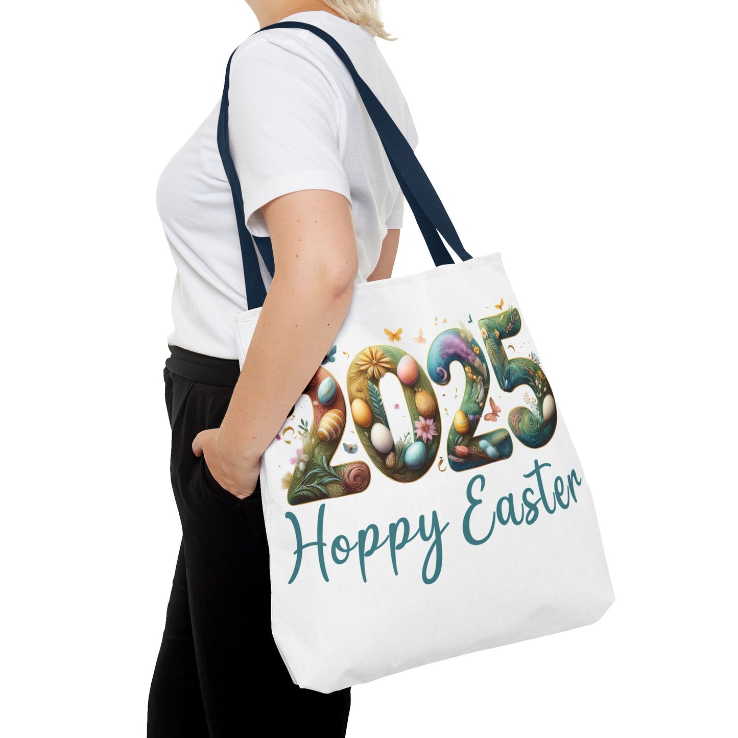 Easter Tote Bag - Hoppy Easter 2025
