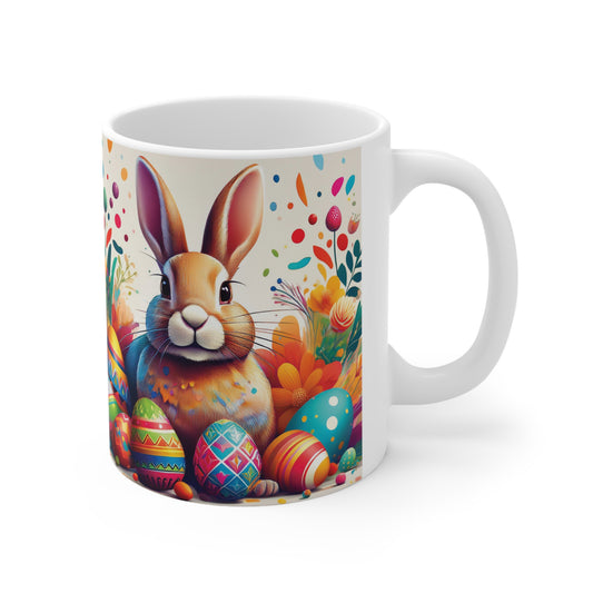 Easter Bunny Mug 2025 Ceramic Coffee Cup 11oz/15oz