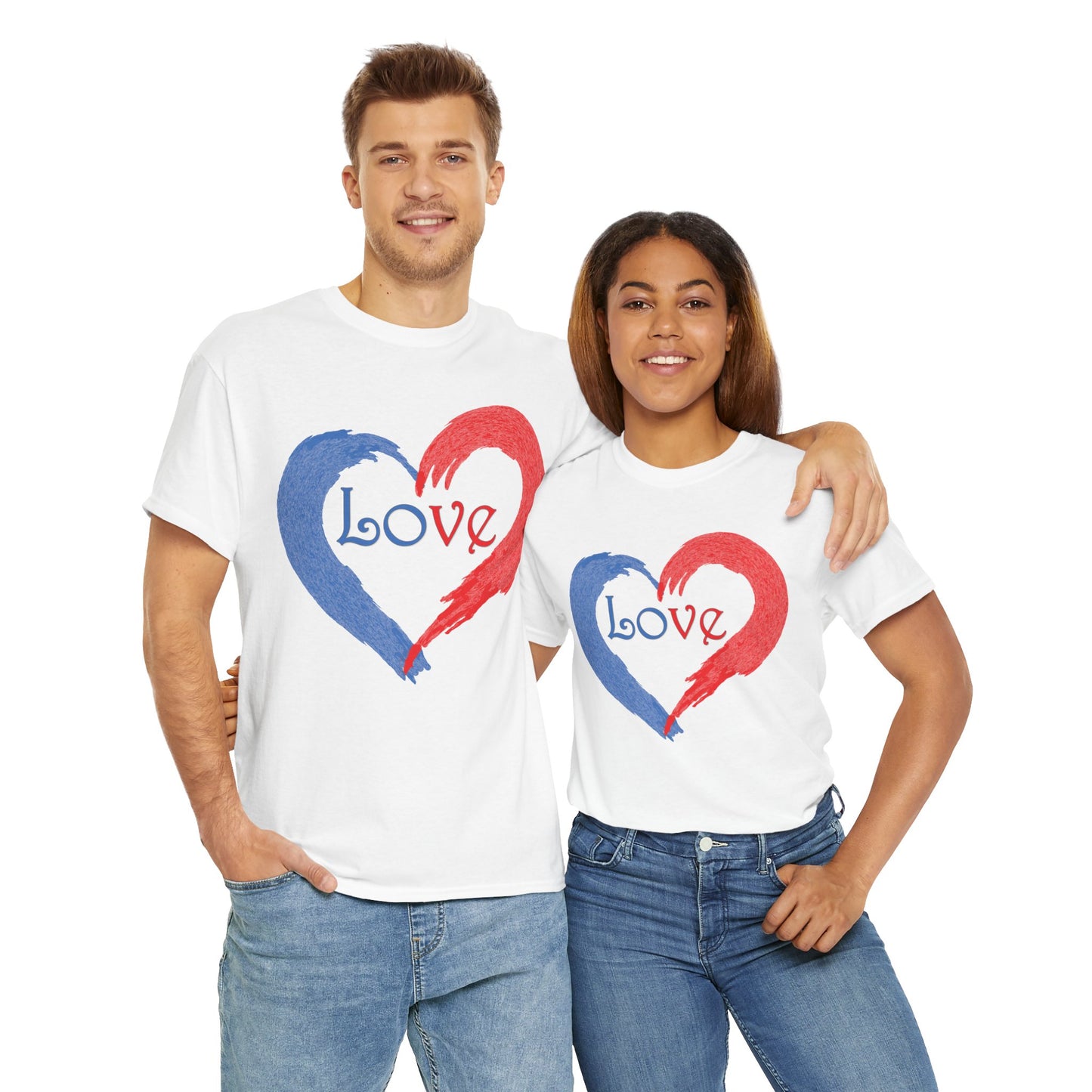 Painted Love, Valentines Day Tee