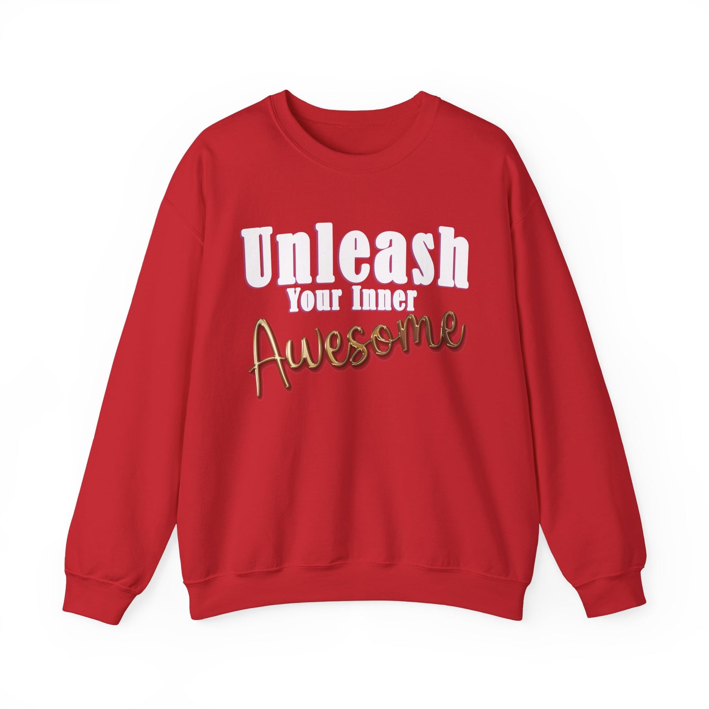 Unisex Heavy Blend™ Crewneck Sweatshirt - Unleash Your Inner Awesome