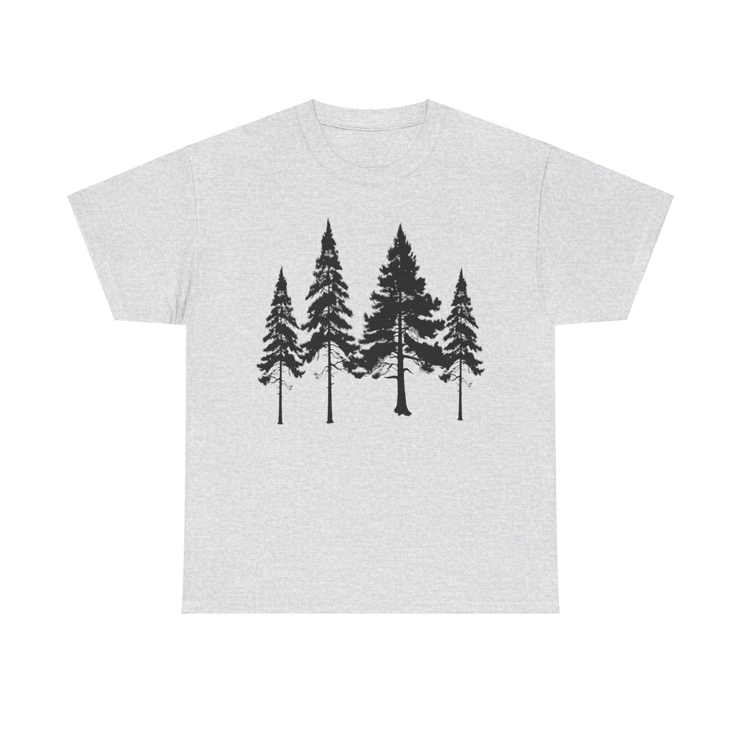 Evergreen Tree Unisex Tee - Stand Tall, Grow Together Nature Lover Shirt