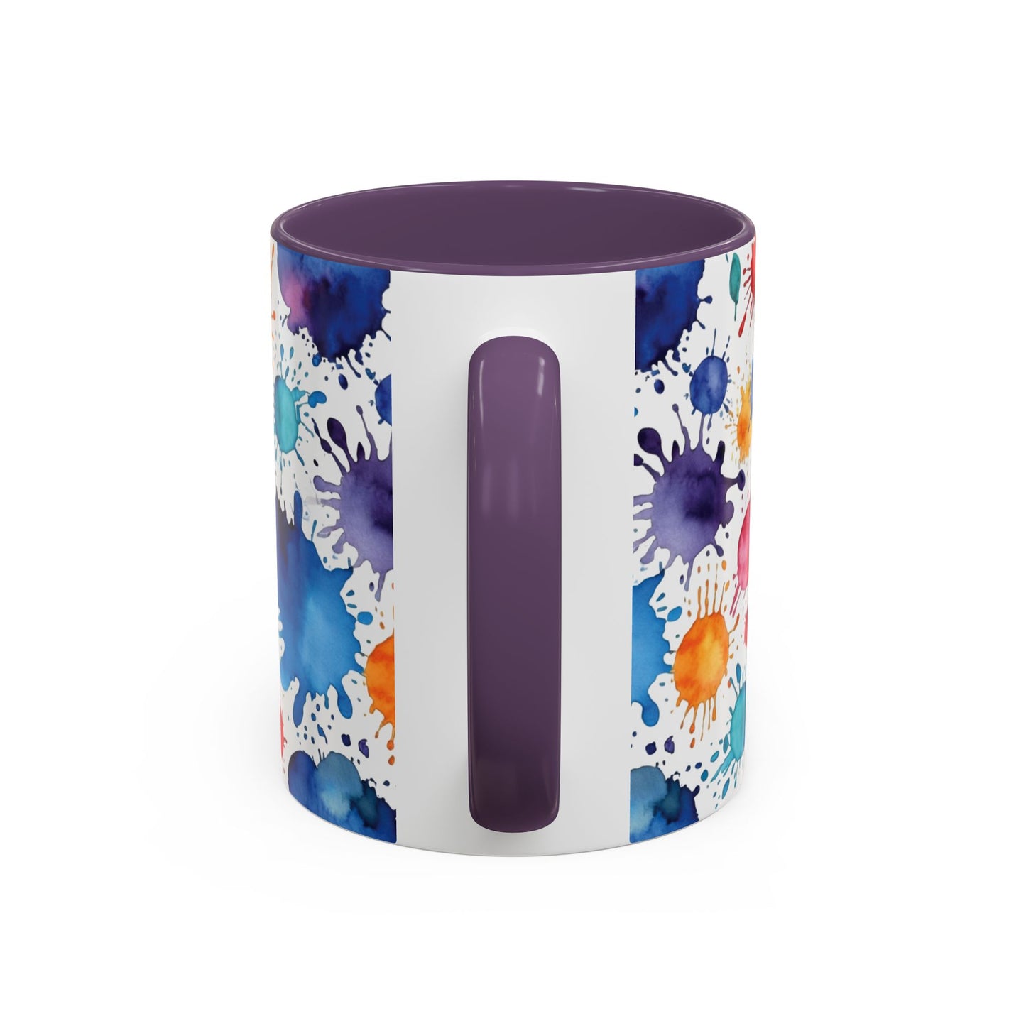 Coffee Mug: Splash Color Explosion Abstract Art Design