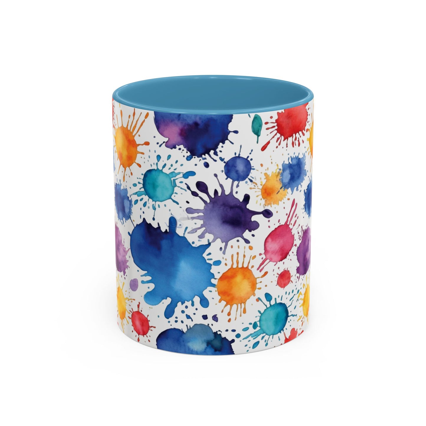 Coffee Mug: Splash Color Explosion Abstract Art Design