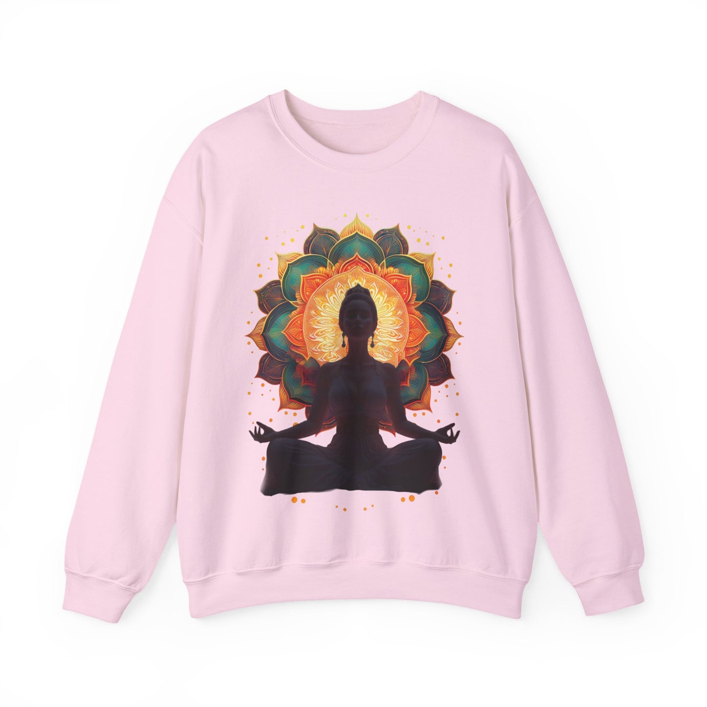 Zen Buddha Sweatshirt - Relaxation Gift, Meditation Apparel, Cozy Layer, Yoga Shirt, Spiritual Fashion, Mindfulness Outfit