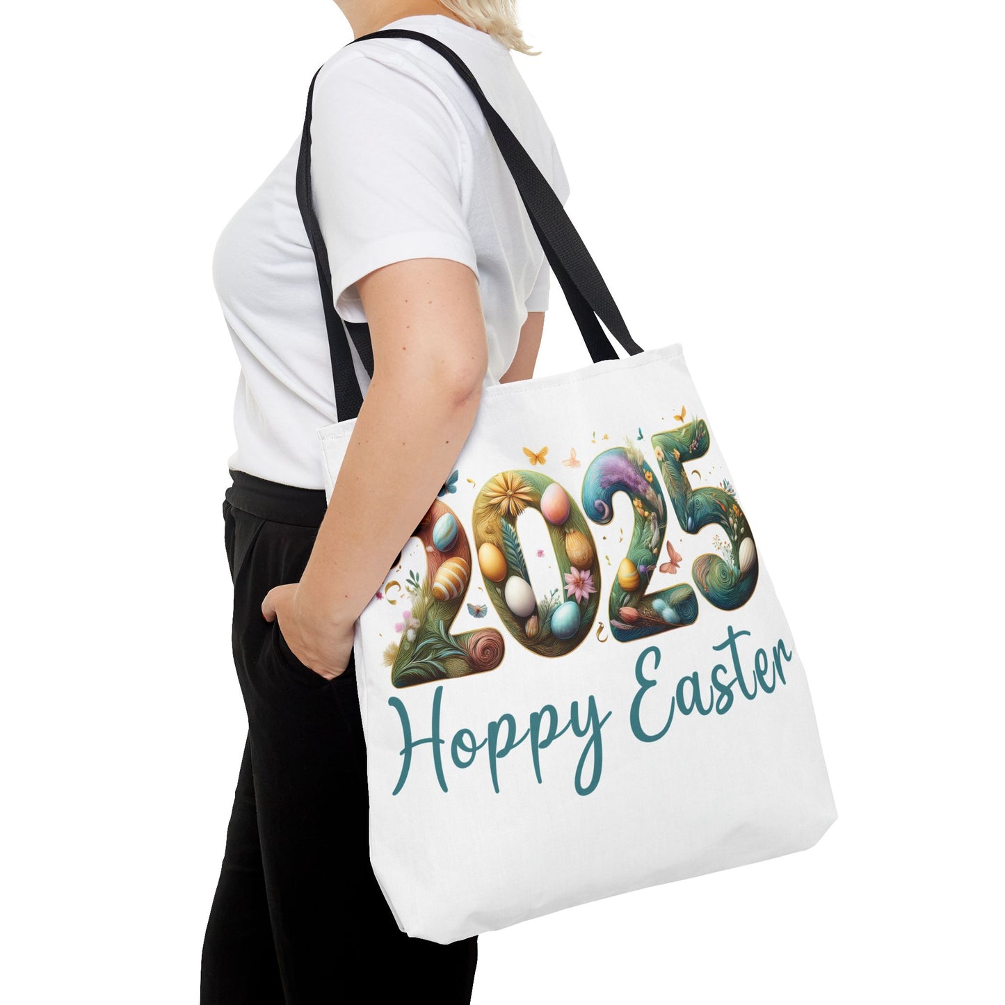 Easter Tote Bag - Hoppy Easter 2025