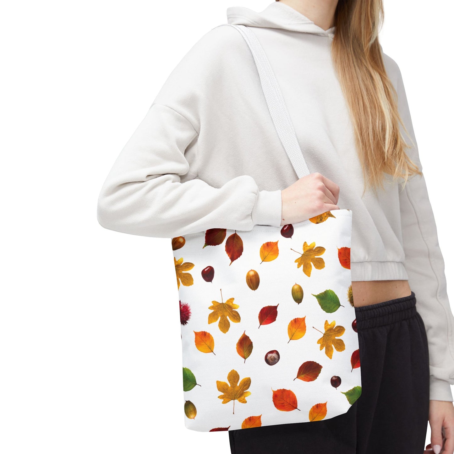 Autumn Leaves Tote Bag - Stylish Fall Carryall for Seasonal Adventures