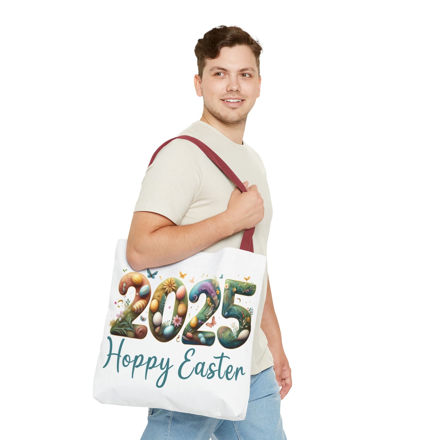 Easter Tote Bag - Hoppy Easter 2025