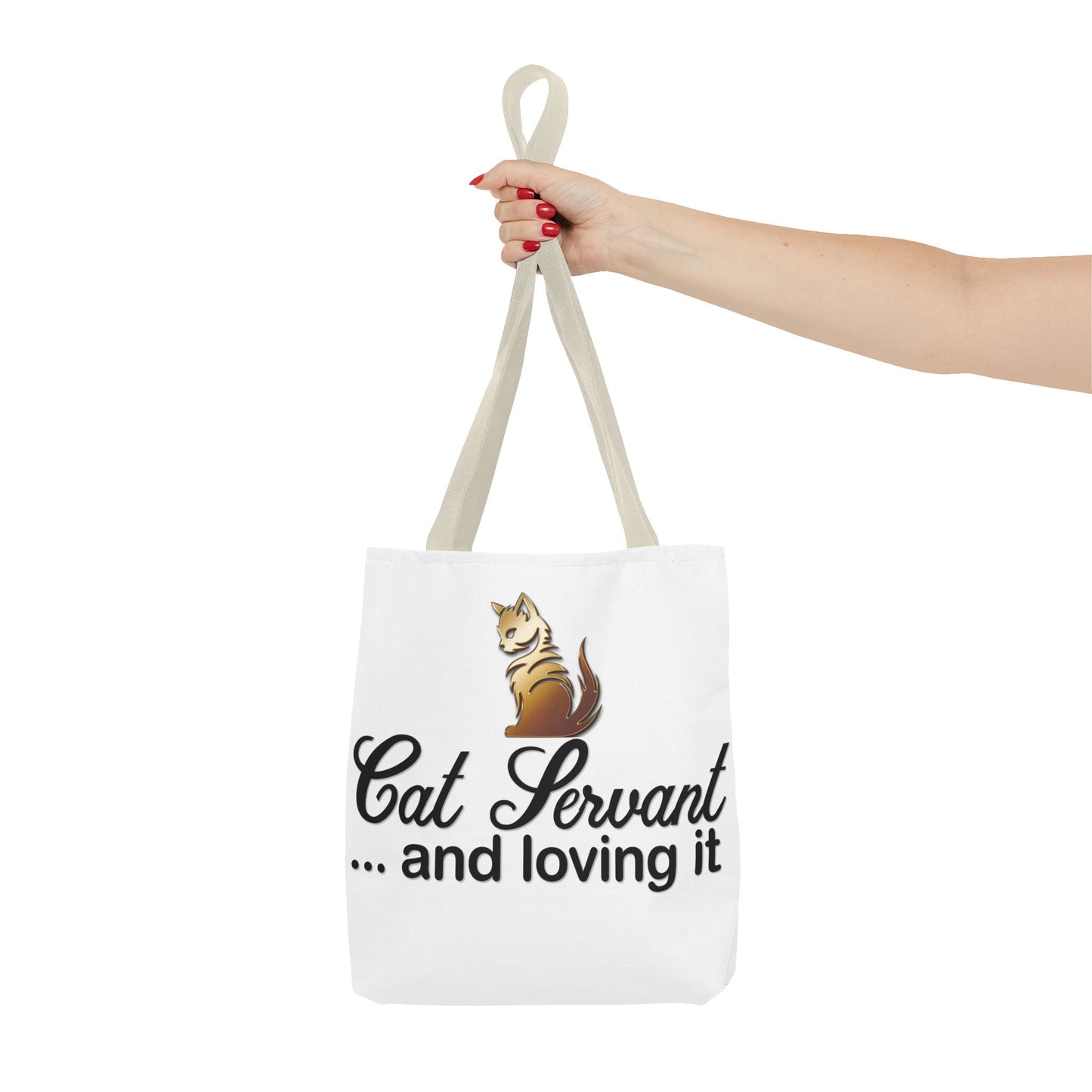 Cat Servant... and loving it - Tote Bag - Perfect Gift for Cat Lovers