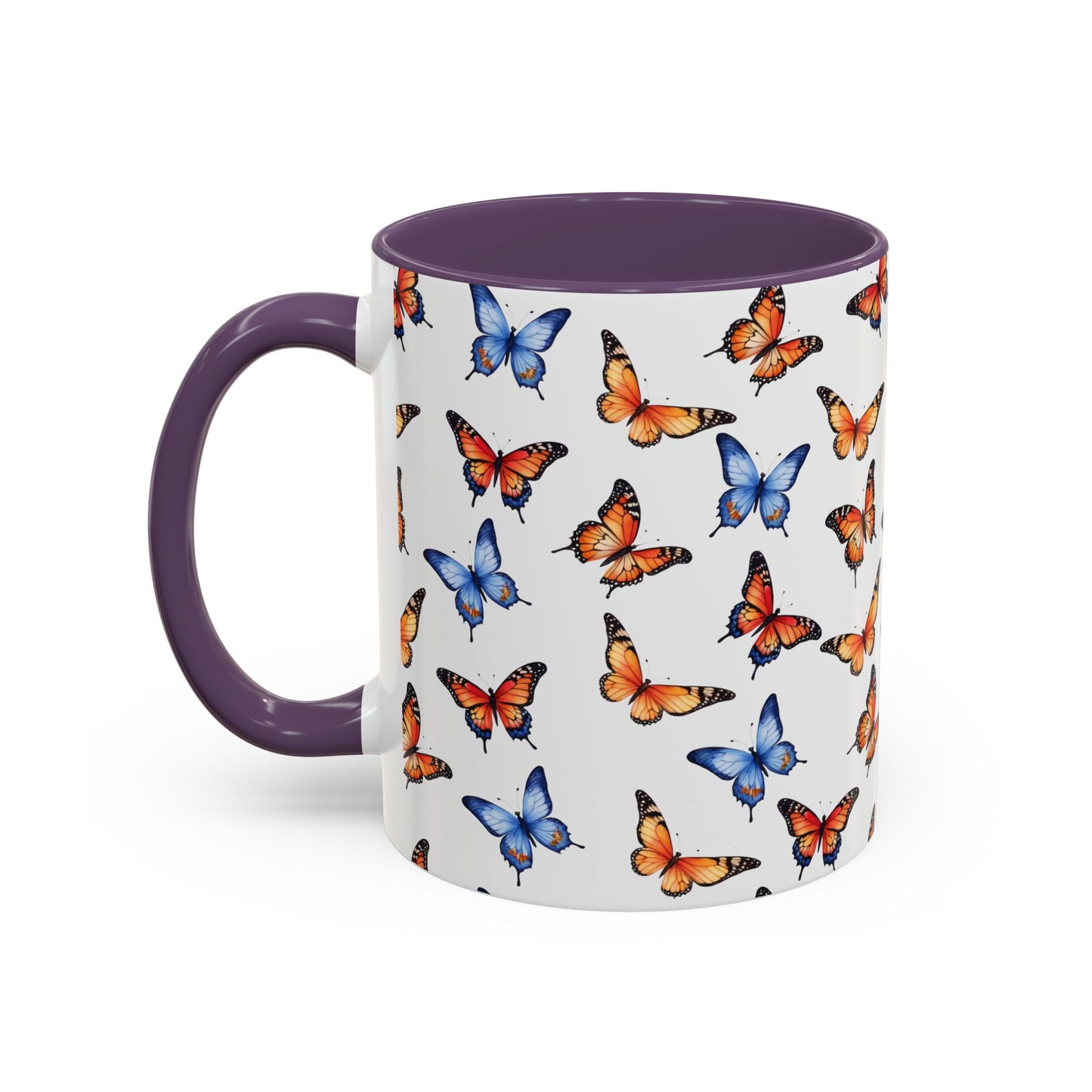 Coffee Mug: Butterfly Abstract Art Design