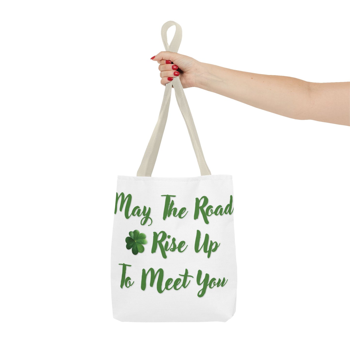 St. Patrick's Day Tote Bag - May the Road Rise Up to Meet You 2
