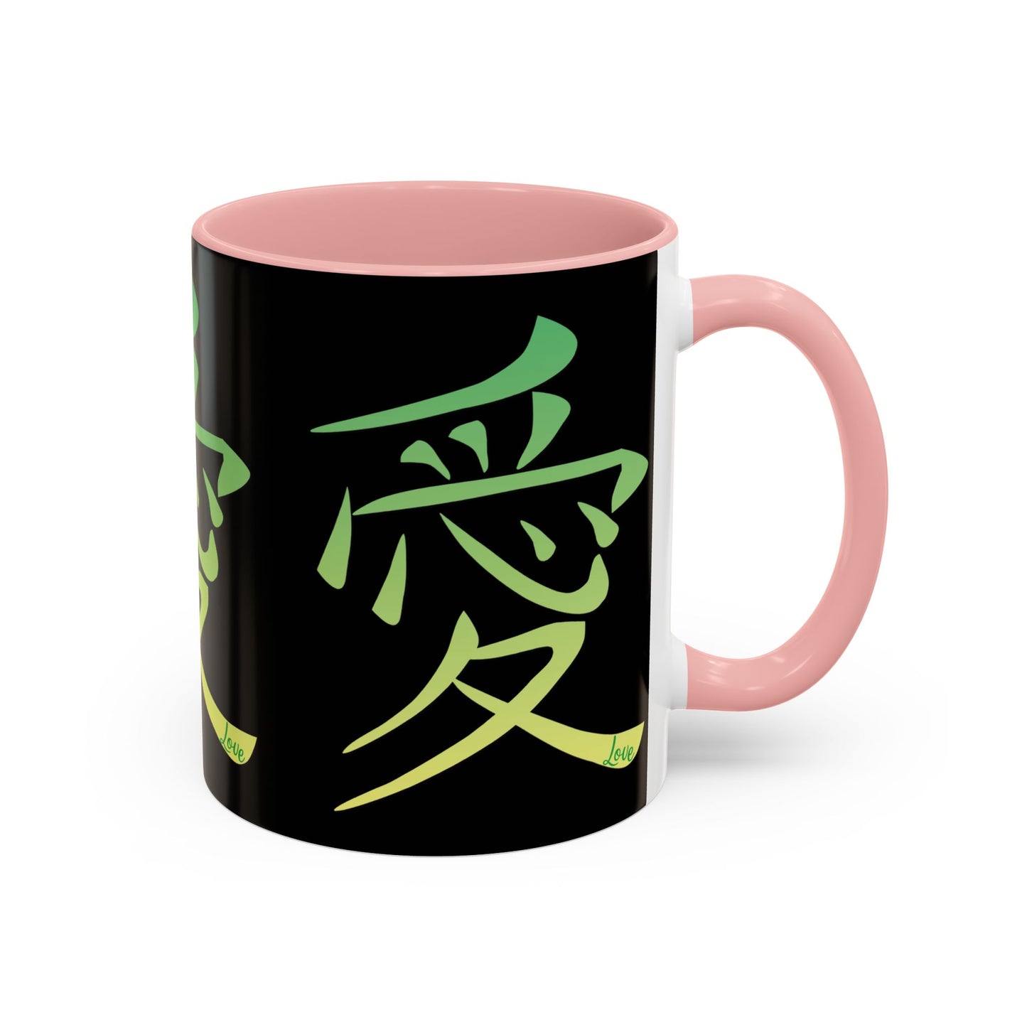 Kanji Love - Coffee Mug - Love for Valentines Day Gift Idea (11, 15oz)