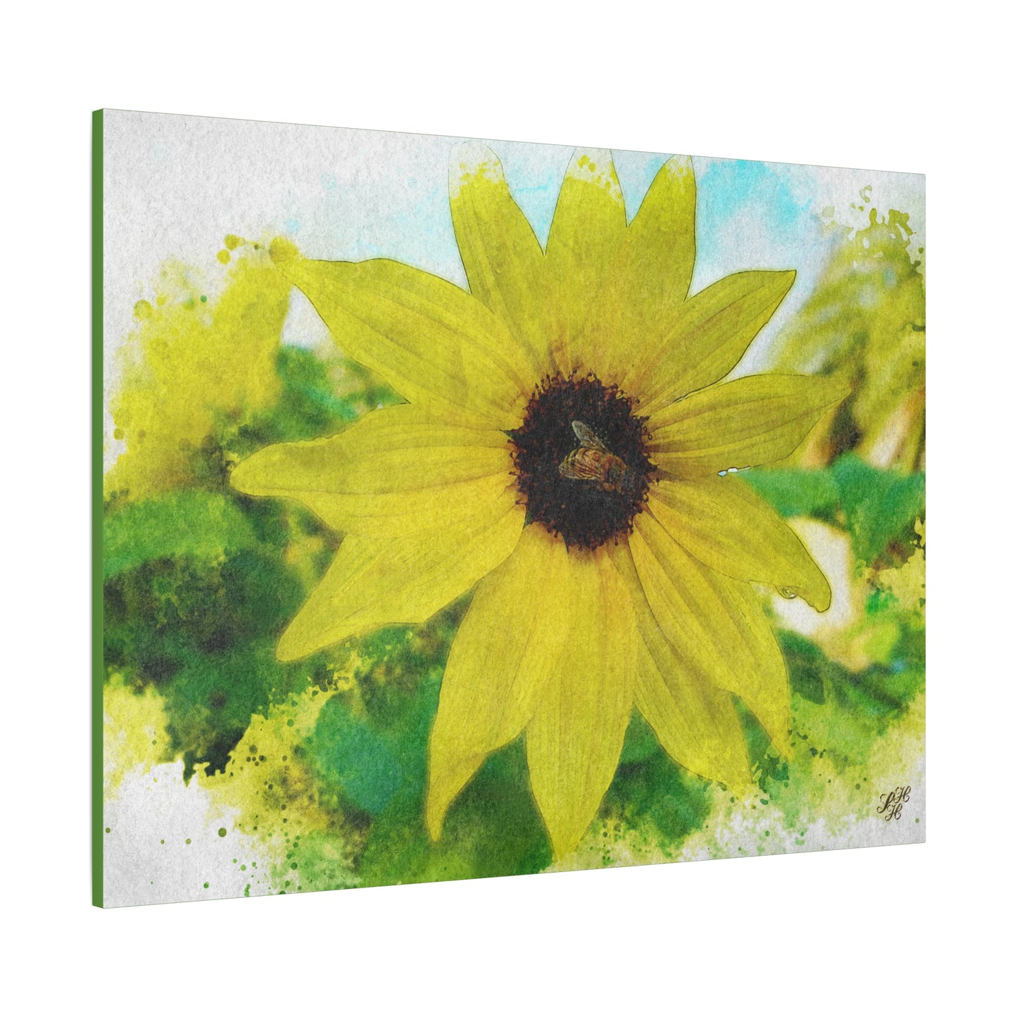 Vibrant Sunflower Canvas Wall Art