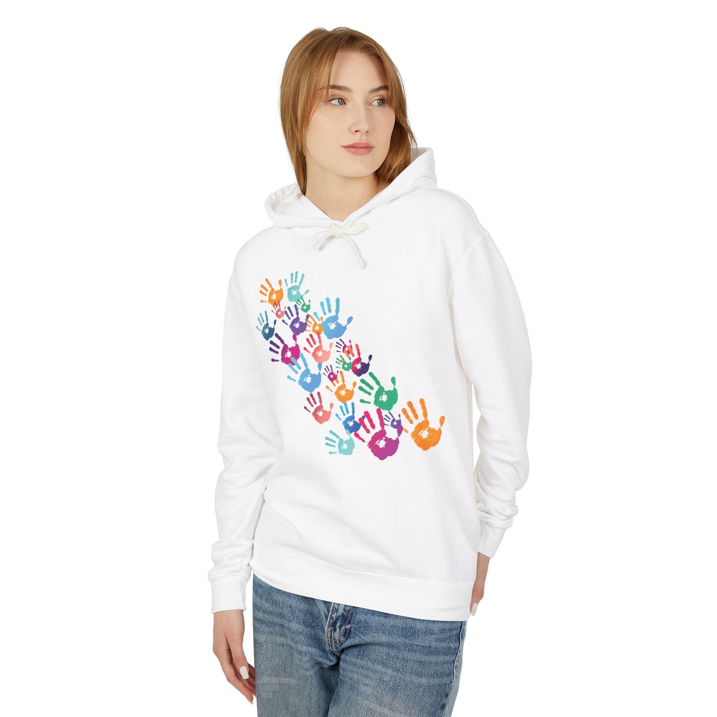 Unisex Lightweight Hooded Sweatshirt