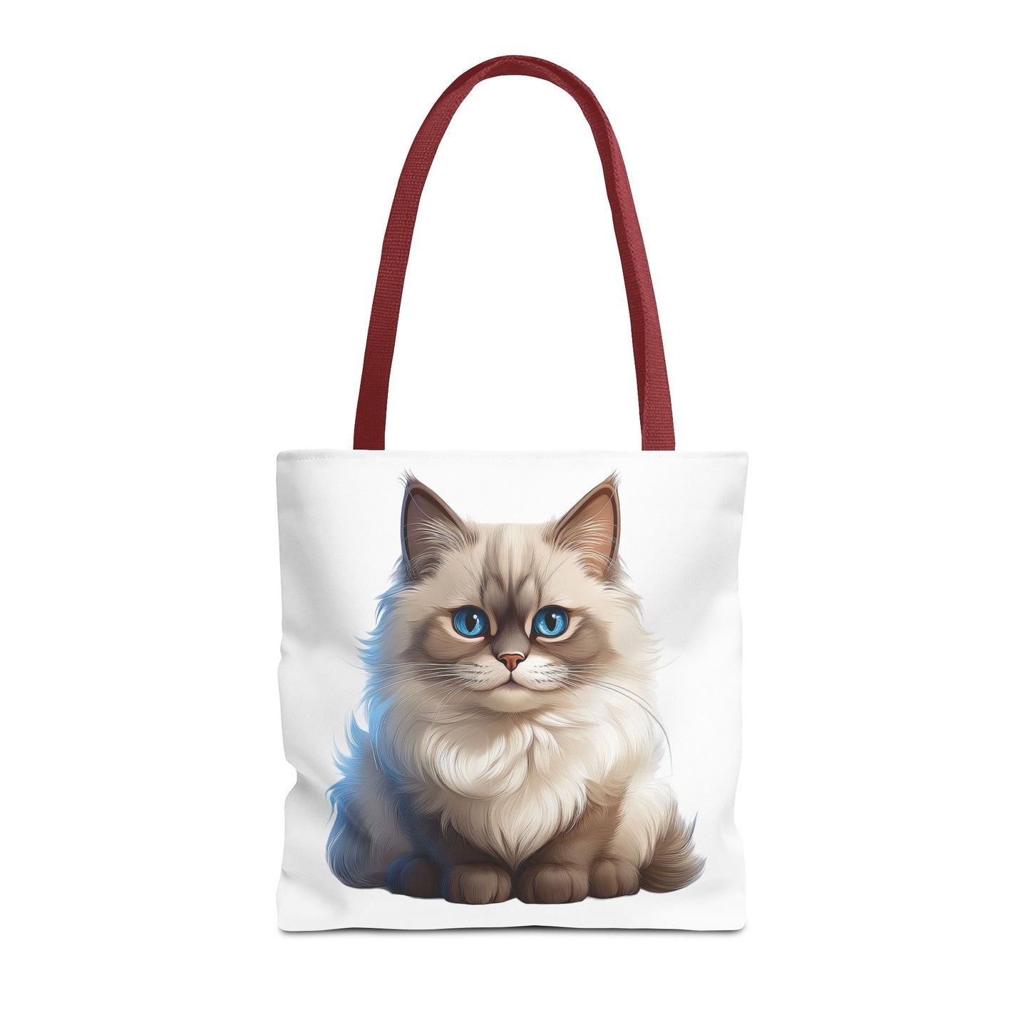 Ragdoll Cuteness Cat Illustration Tote Bag - Perfect for Pet Lovers